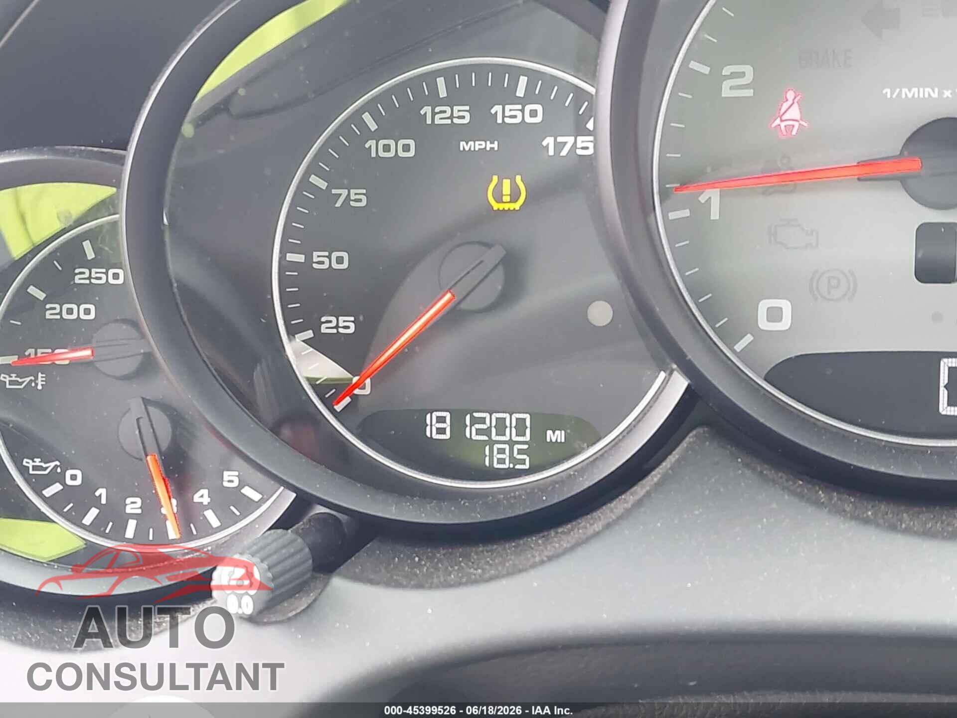 PORSCHE CAYENNE 2011 - WP1AB2A24BLA46392