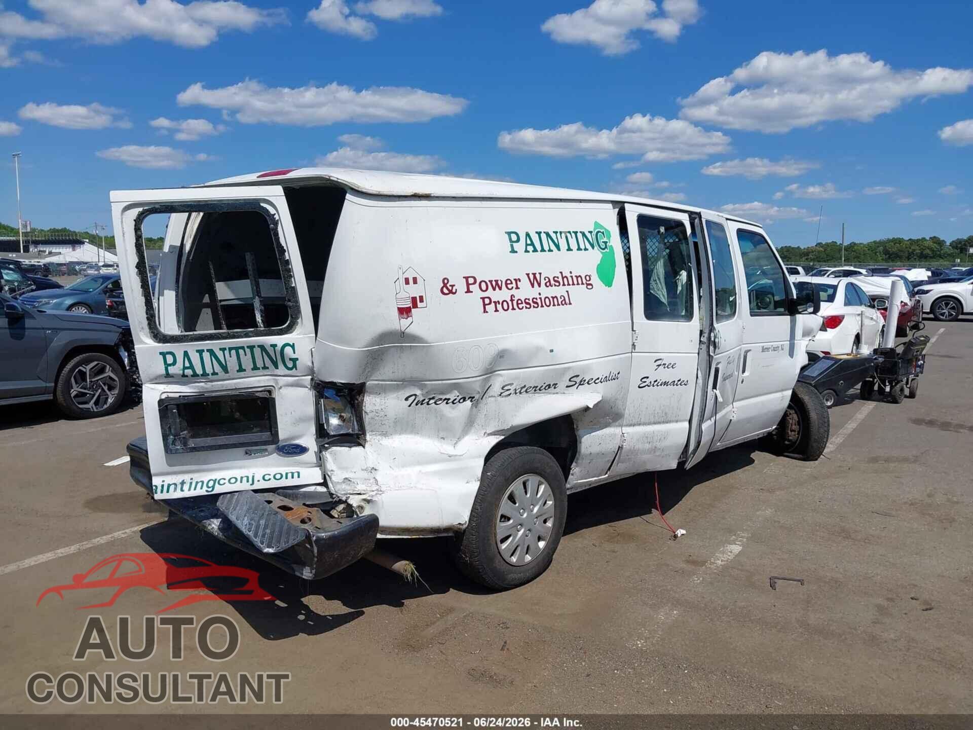 FORD E-150 2009 - 1FTNE14W09DA13333
