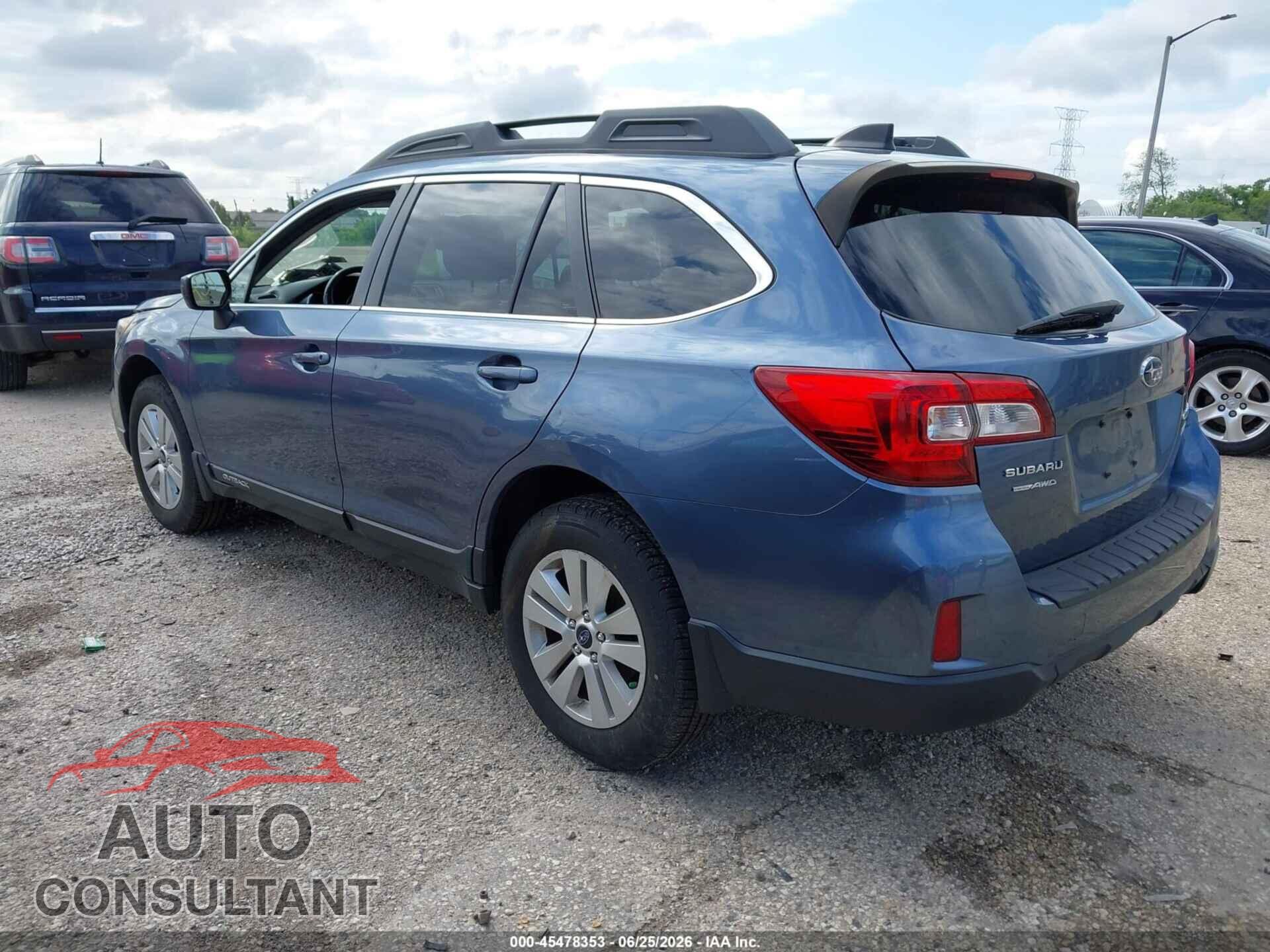 SUBARU OUTBACK 2016 - 4S4BSADC8G3220102