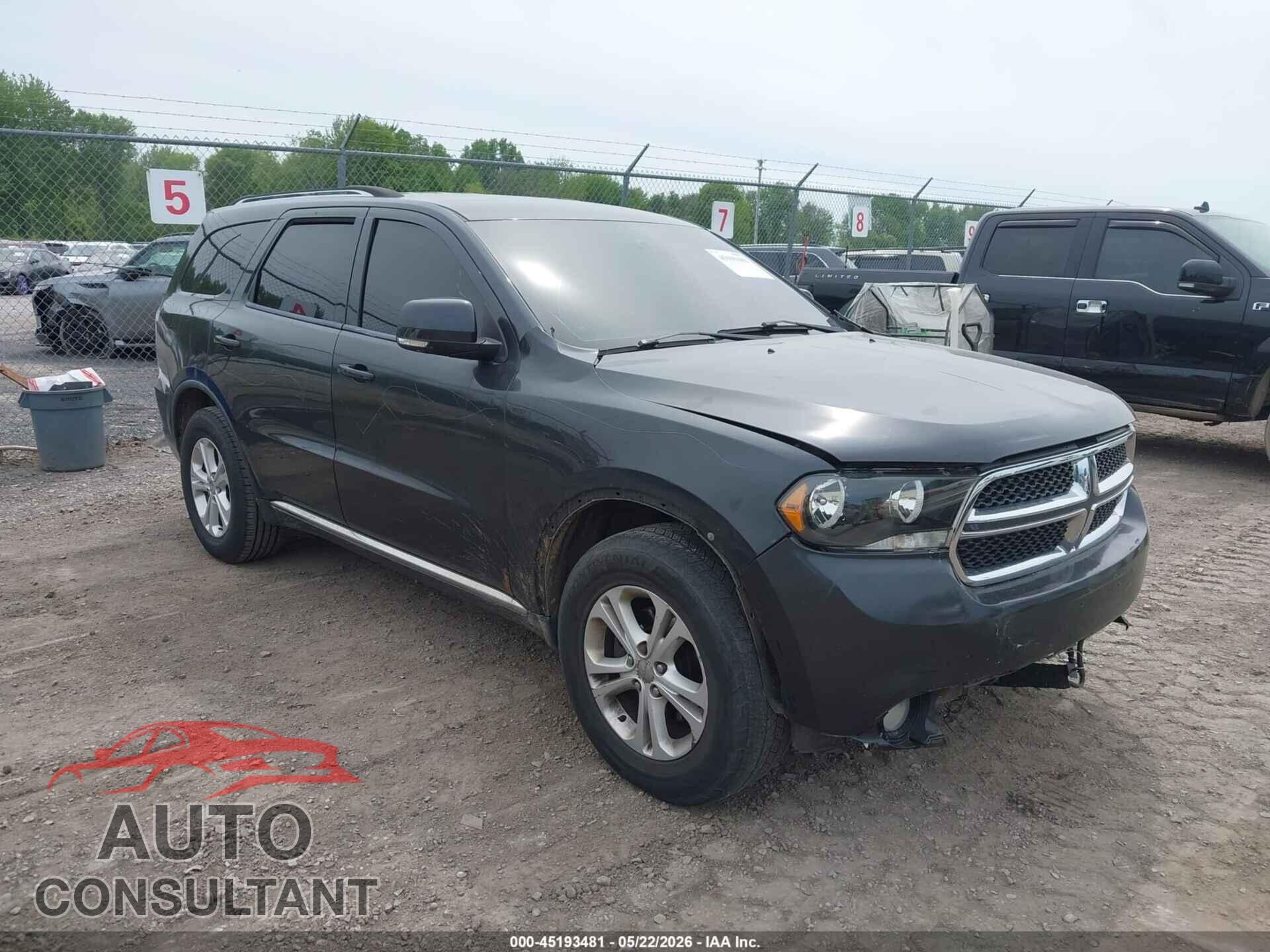 DODGE DURANGO 2011 - 1D4RE4GG2BC680121