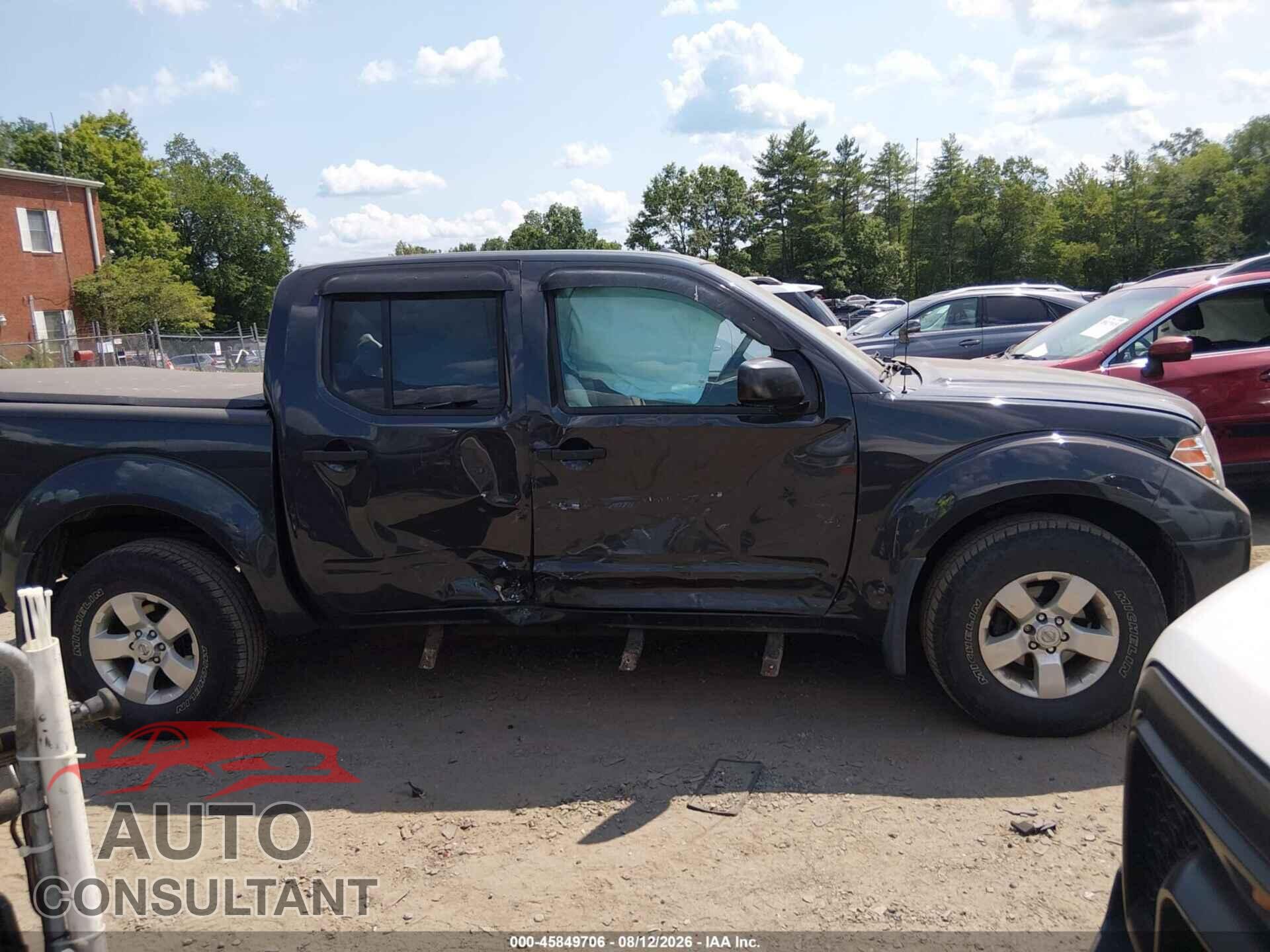 NISSAN FRONTIER 2012 - 1N6AD0EV9CC447178