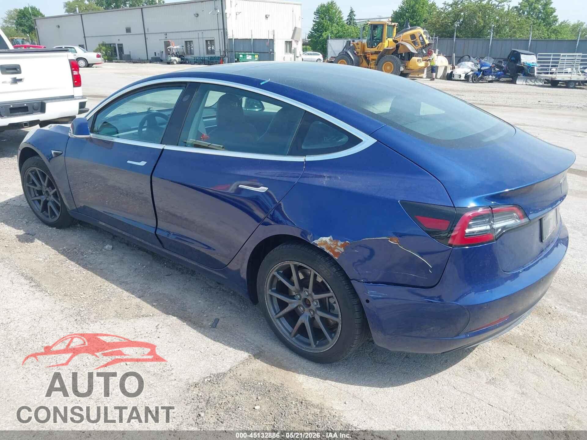 TESLA MODEL 3 2019 - 5YJ3E1EB9KF452712