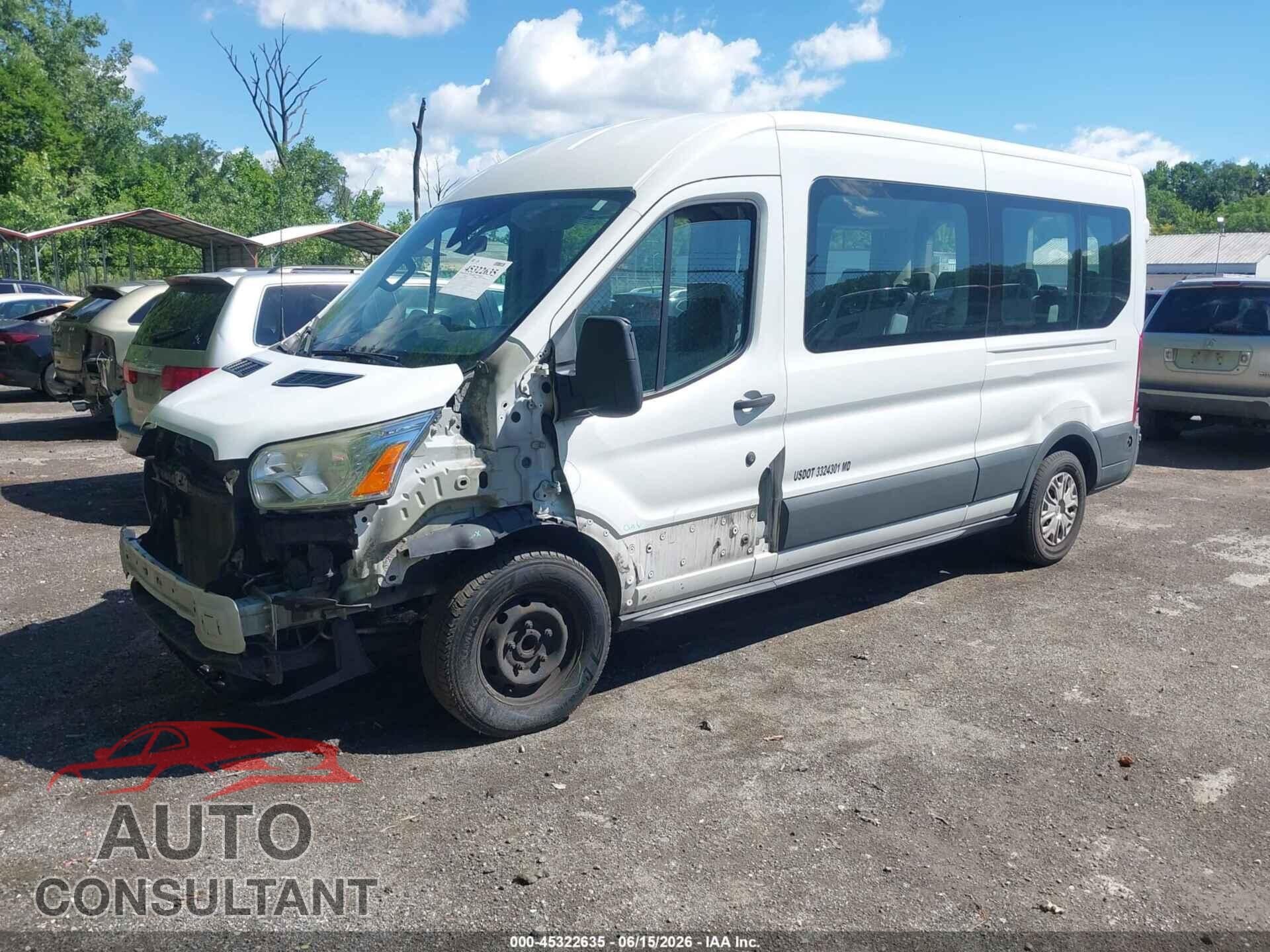 FORD TRANSIT-350 2017 - 1FBAX2CM6HKB00909