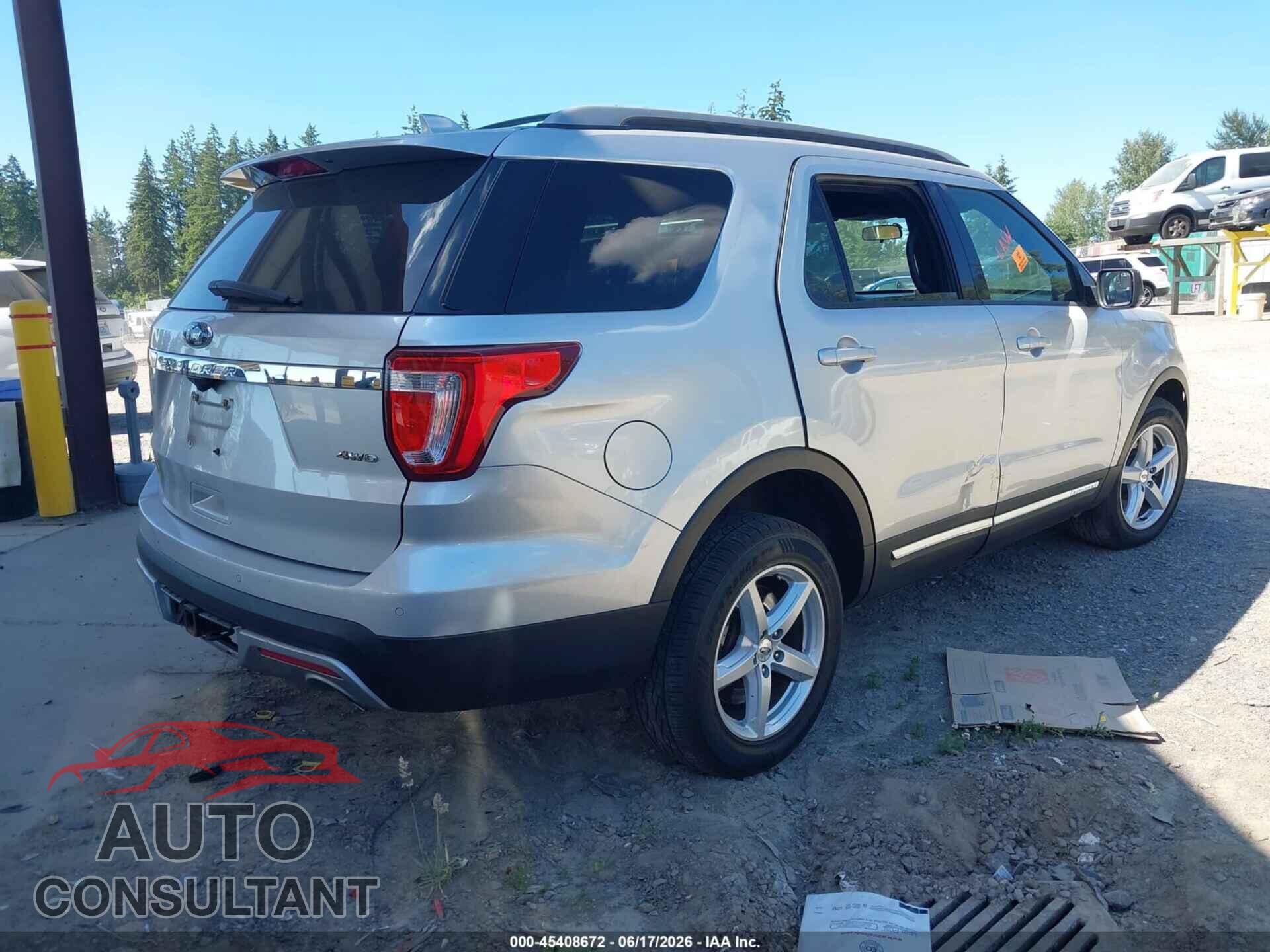 FORD EXPLORER 2017 - 1FM5K8D8XHGE25402