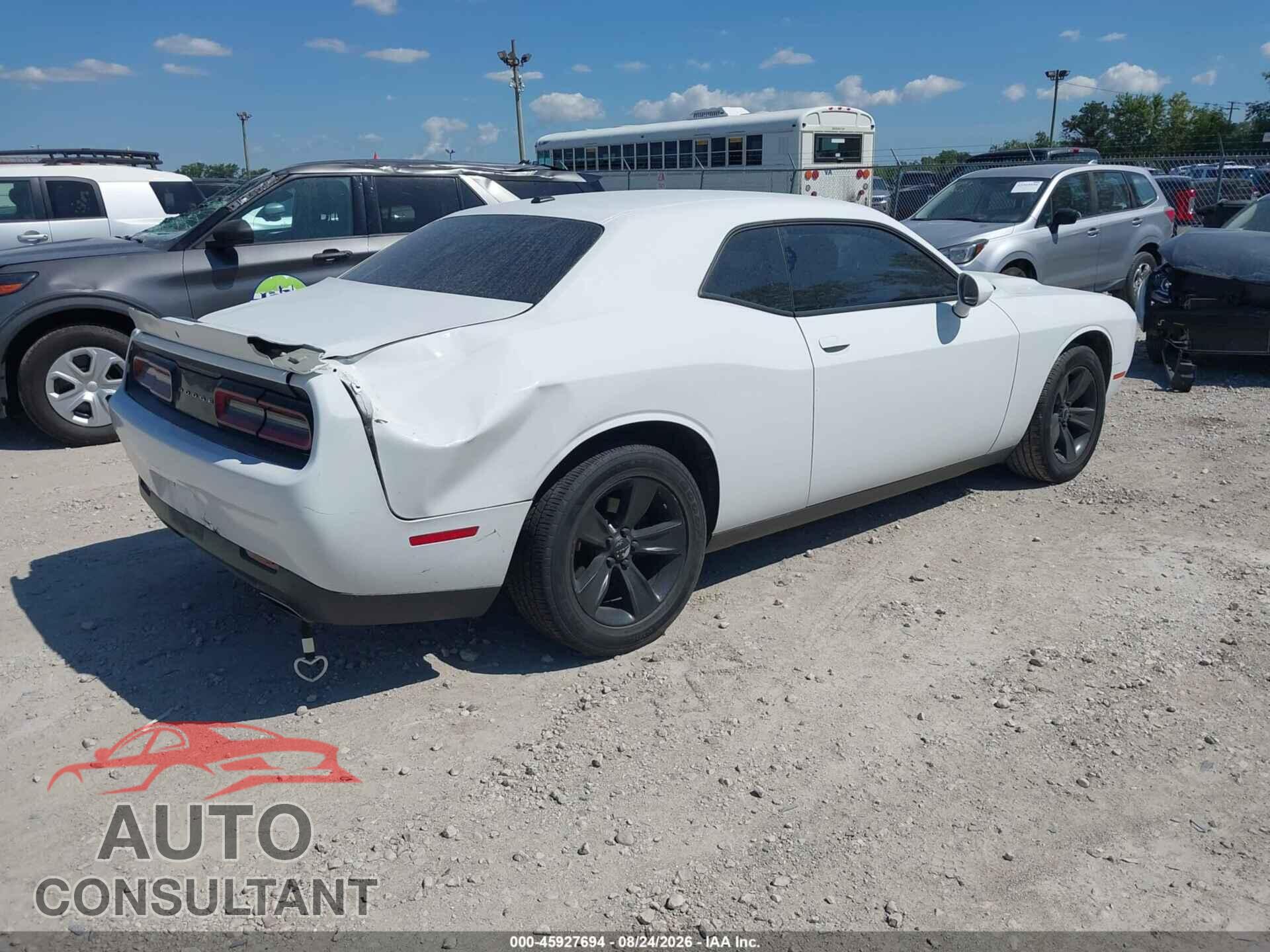 DODGE CHALLENGER 2018 - 2C3CDZAG6JH242309