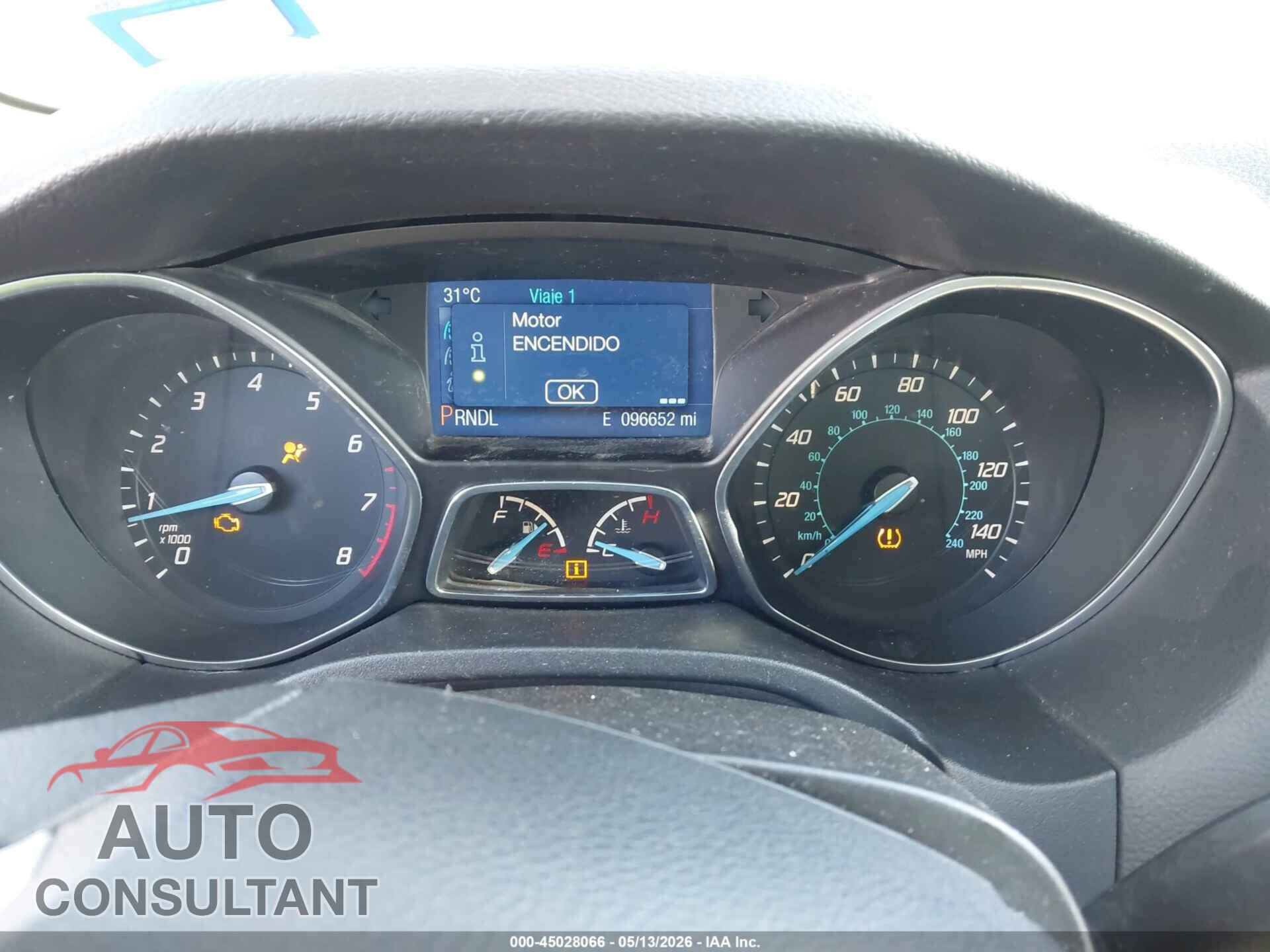 FORD FOCUS 2014 - 1FADP3F29EL360001