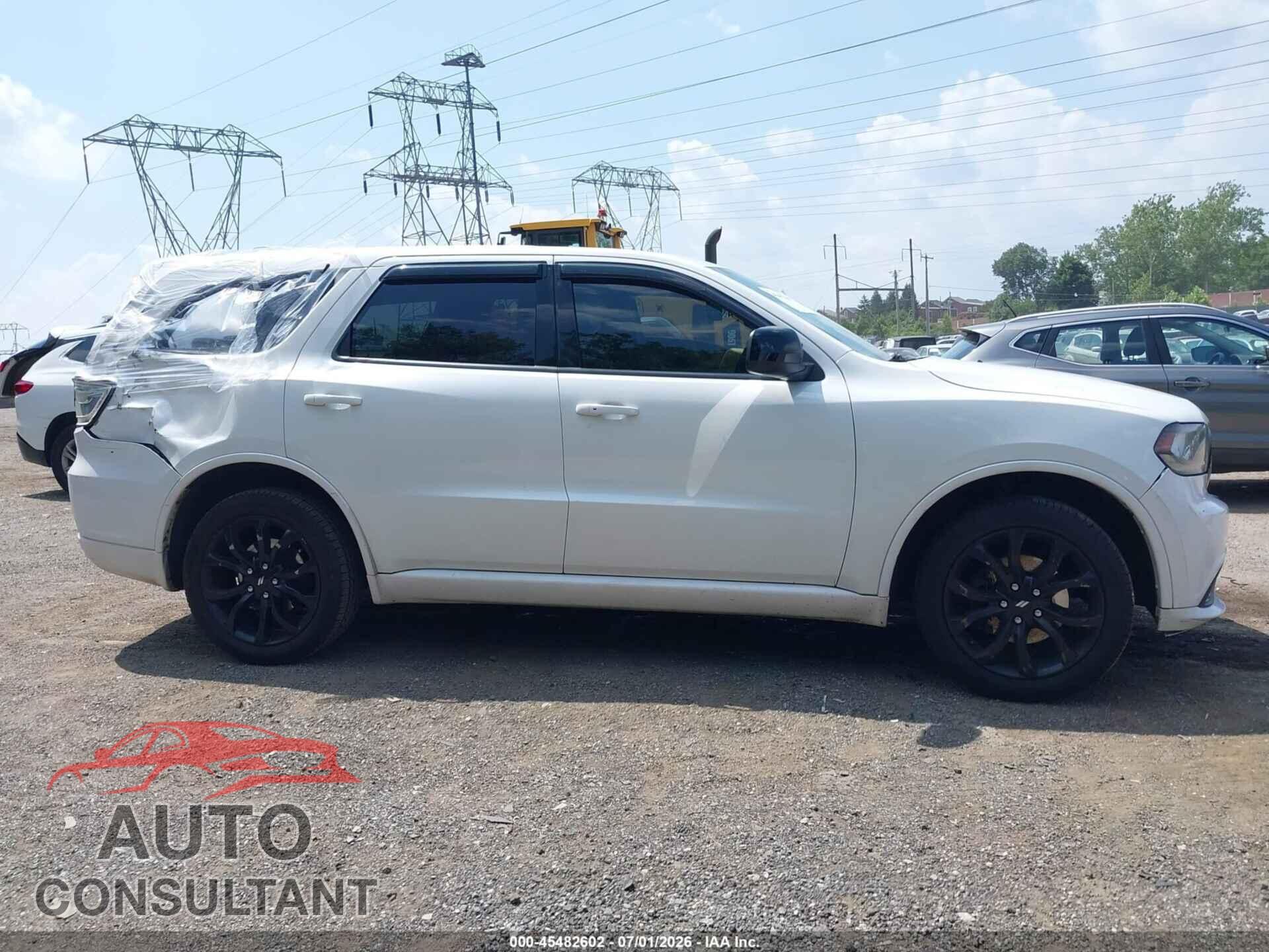 DODGE DURANGO 2019 - 1C4RDJAG6KC586069