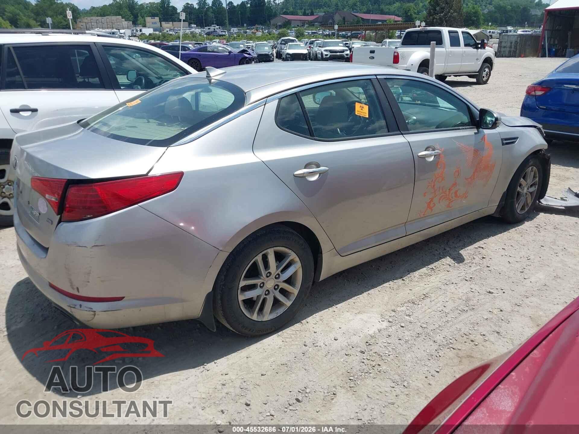 KIA OPTIMA 2013 - KNAGM4A75D5307675
