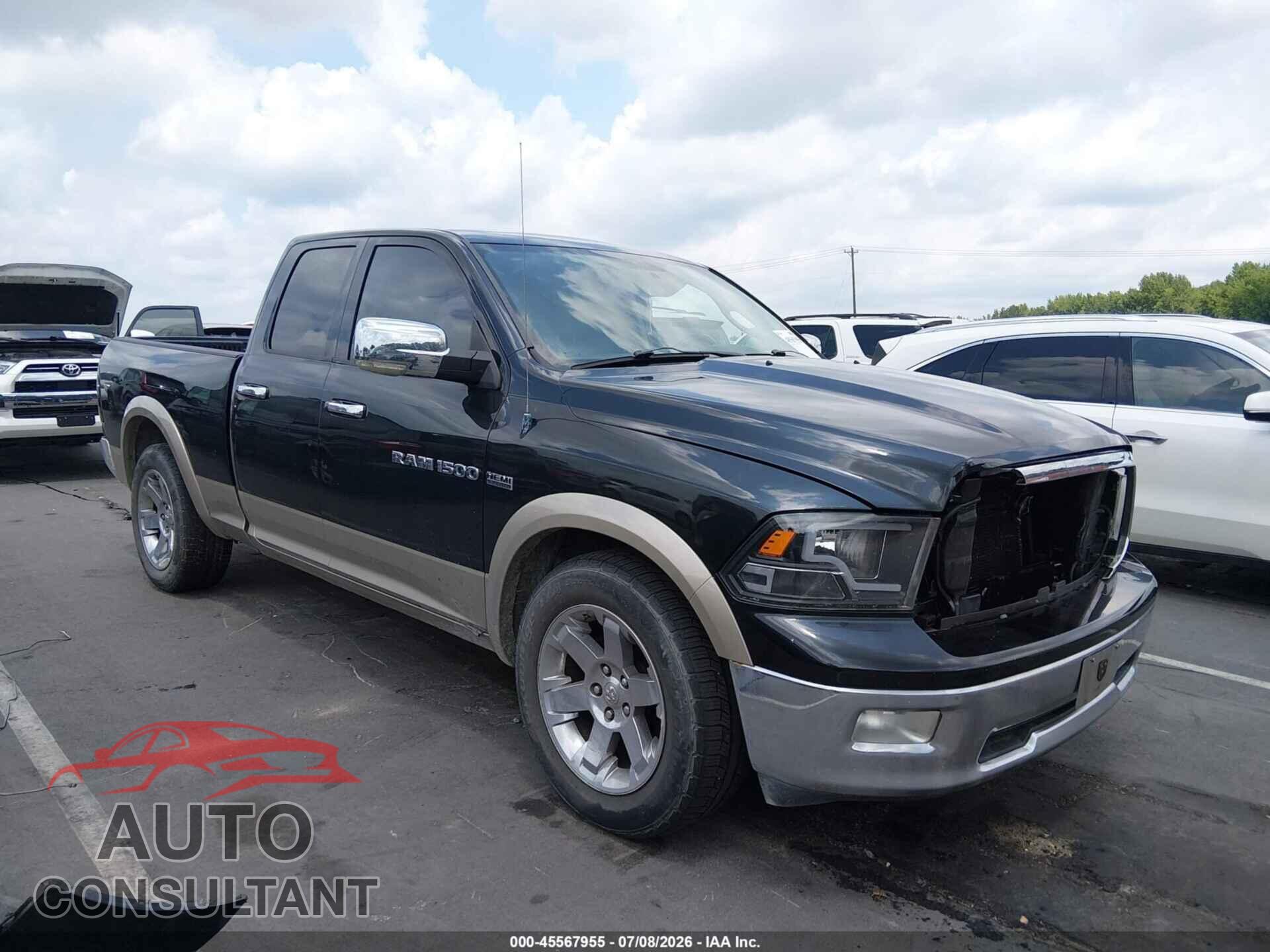 DODGE RAM 1500 2009 - 1D3HB18TX9S741069