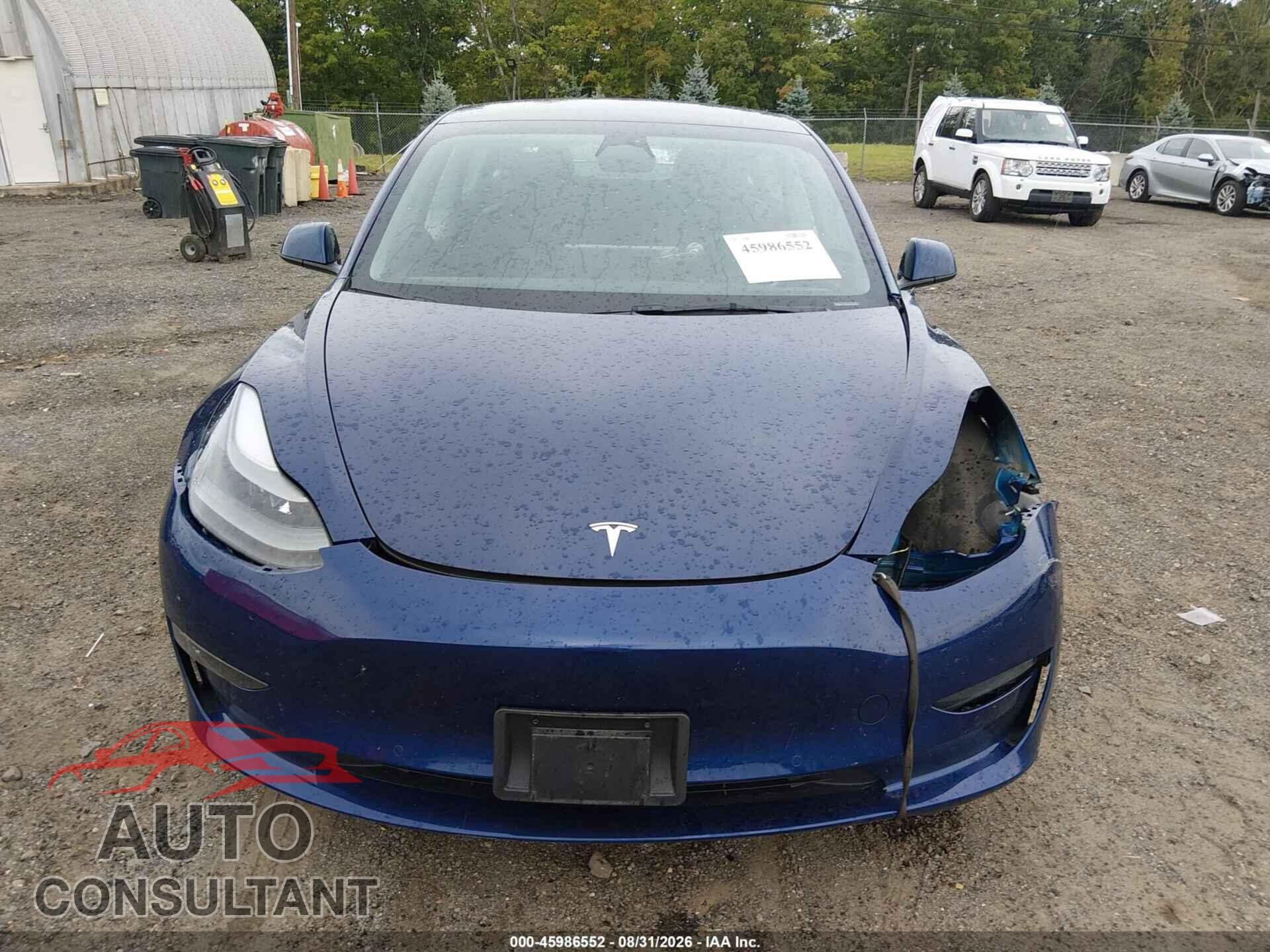 TESLA MODEL 3 2022 - 5YJ3E1EB2NF265476