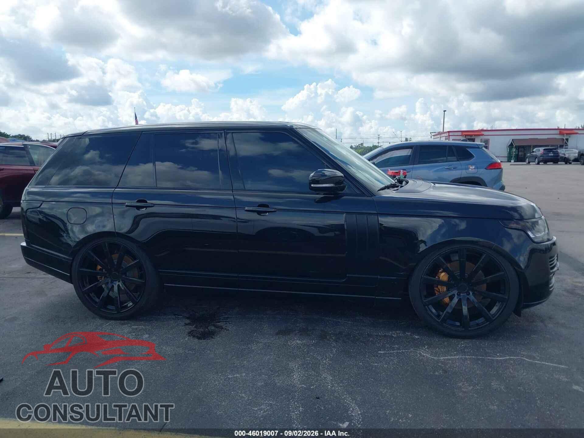 LAND ROVER RANGE ROVER 2013 - SALGS2DF9DA106071