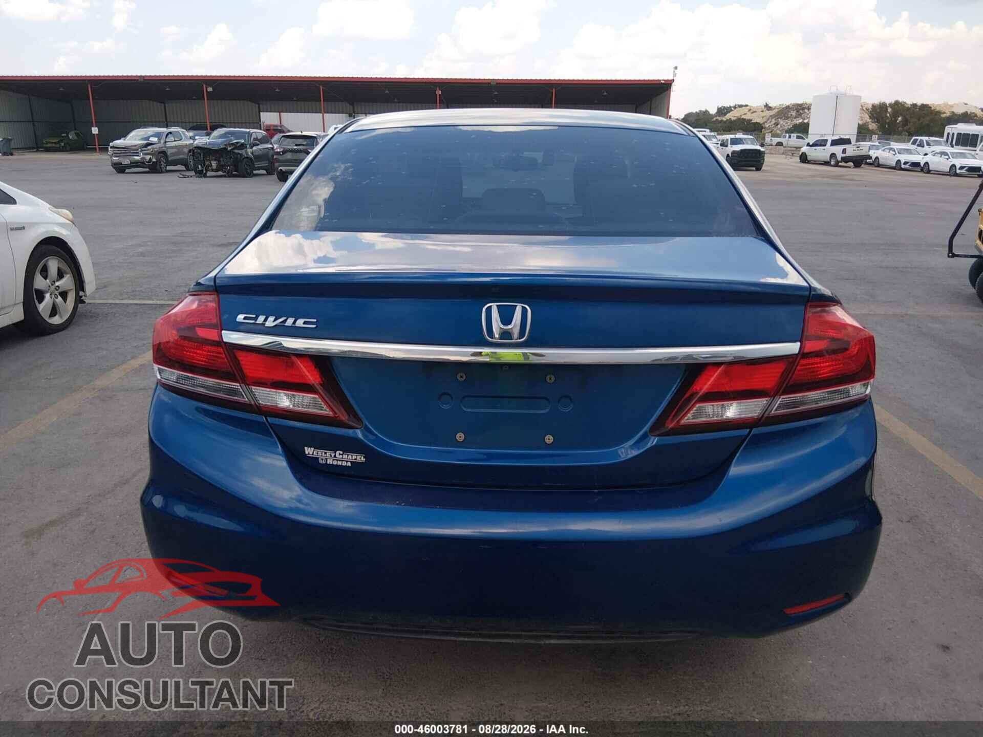 HONDA CIVIC 2014 - 19XFB2F5XEE005336