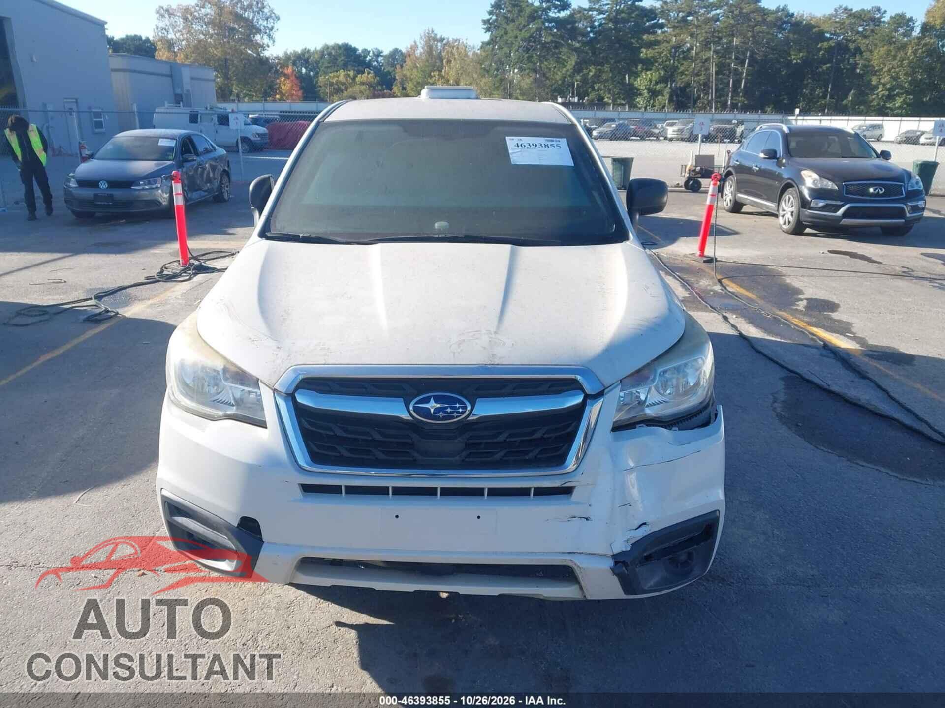 SUBARU FORESTER 2017 - JF2SJAAC8HH531708