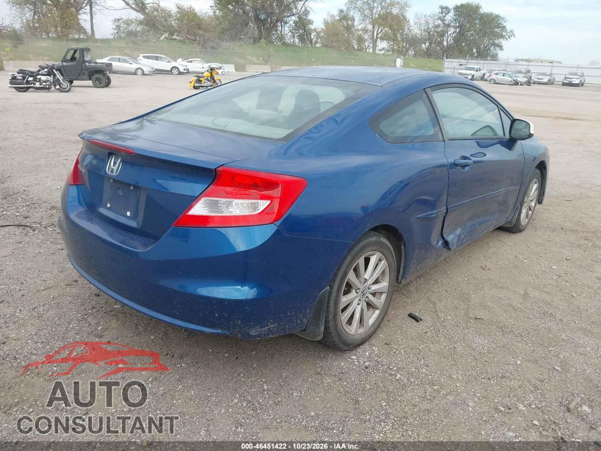 HONDA CIVIC 2012 - 2HGFG3B82CH520552