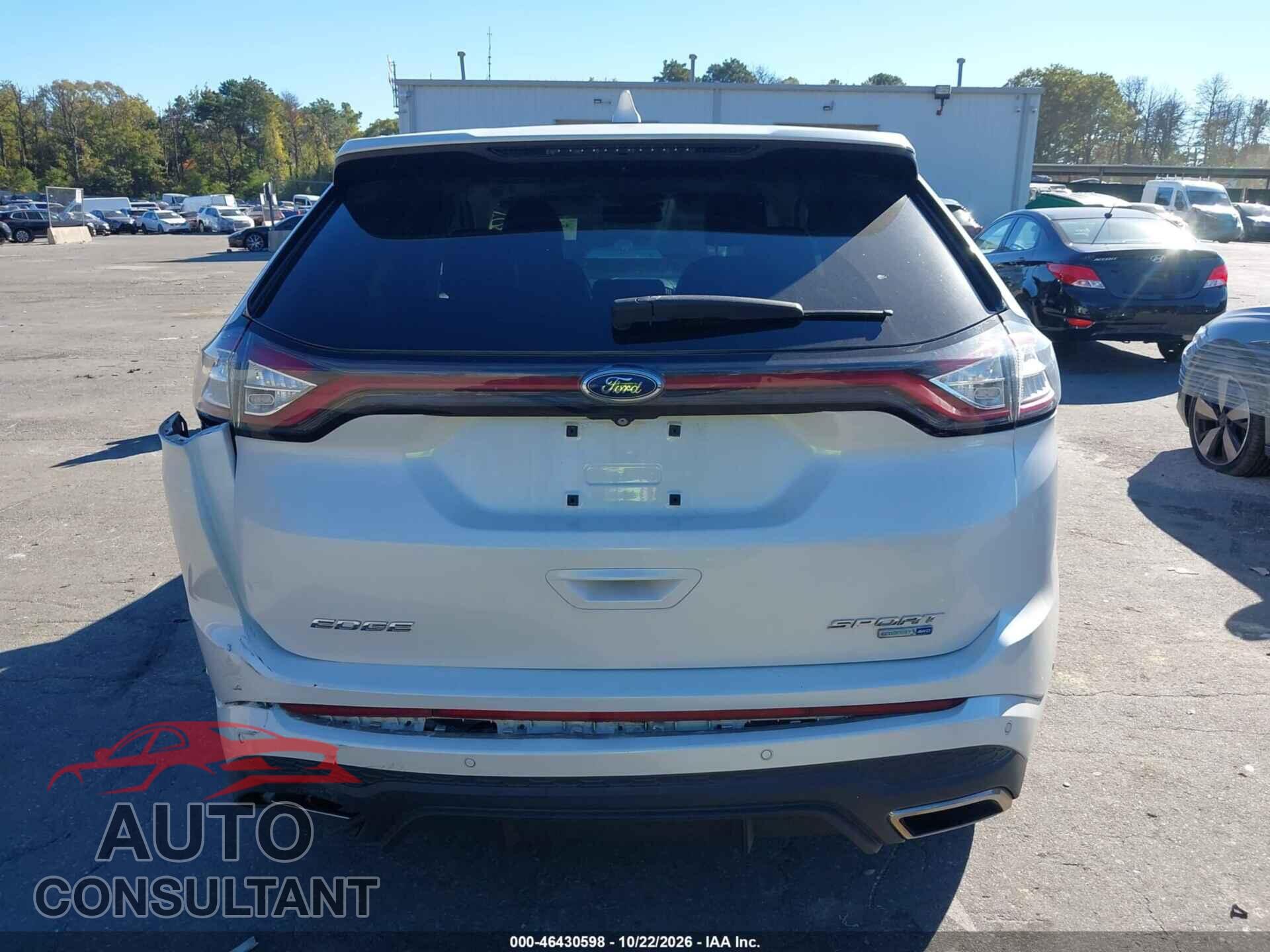 FORD EDGE 2015 - 2FMTK4AP1FBB10925