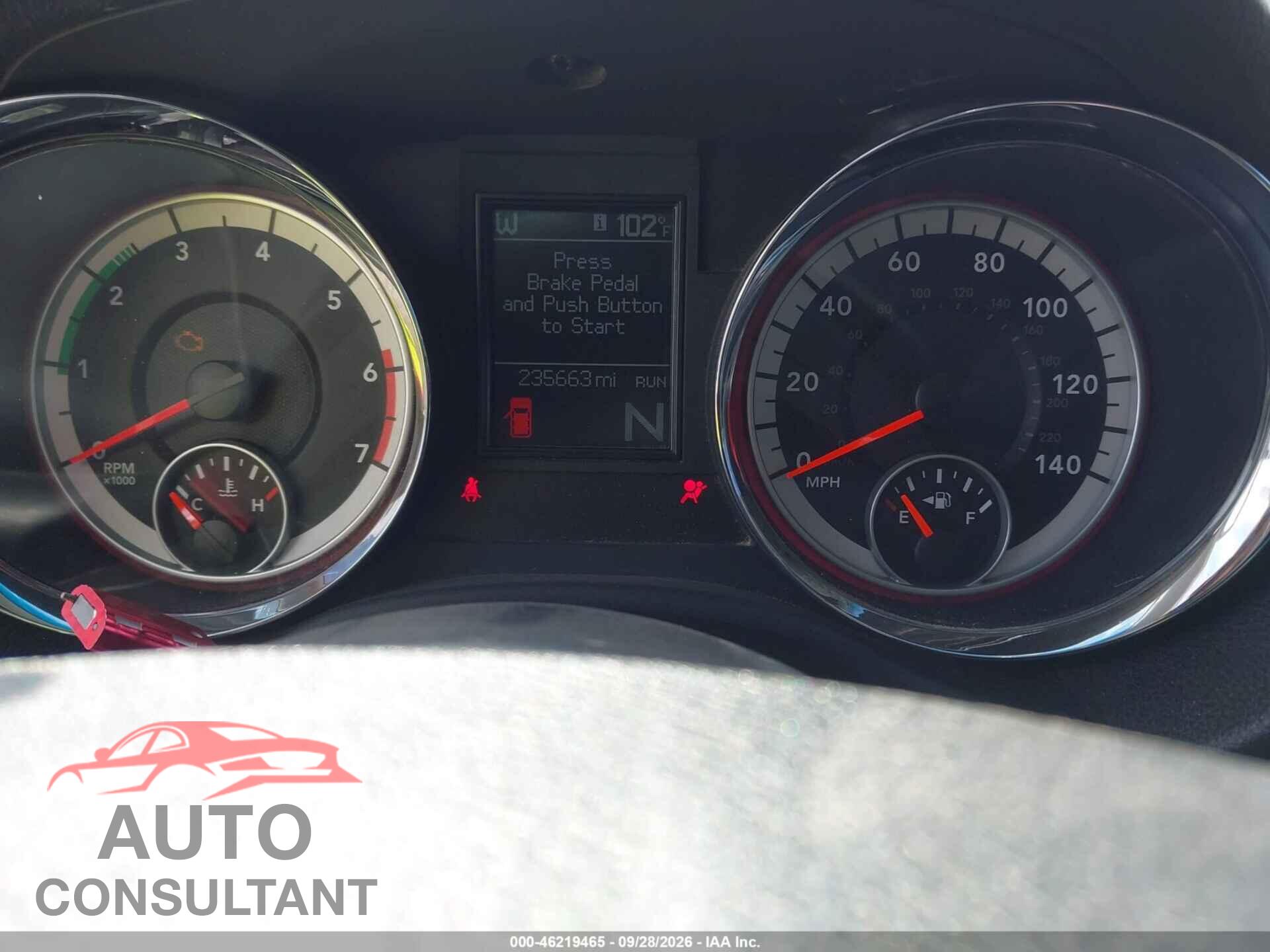 DODGE DURANGO 2011 - 1D4SE4GT5BC674635