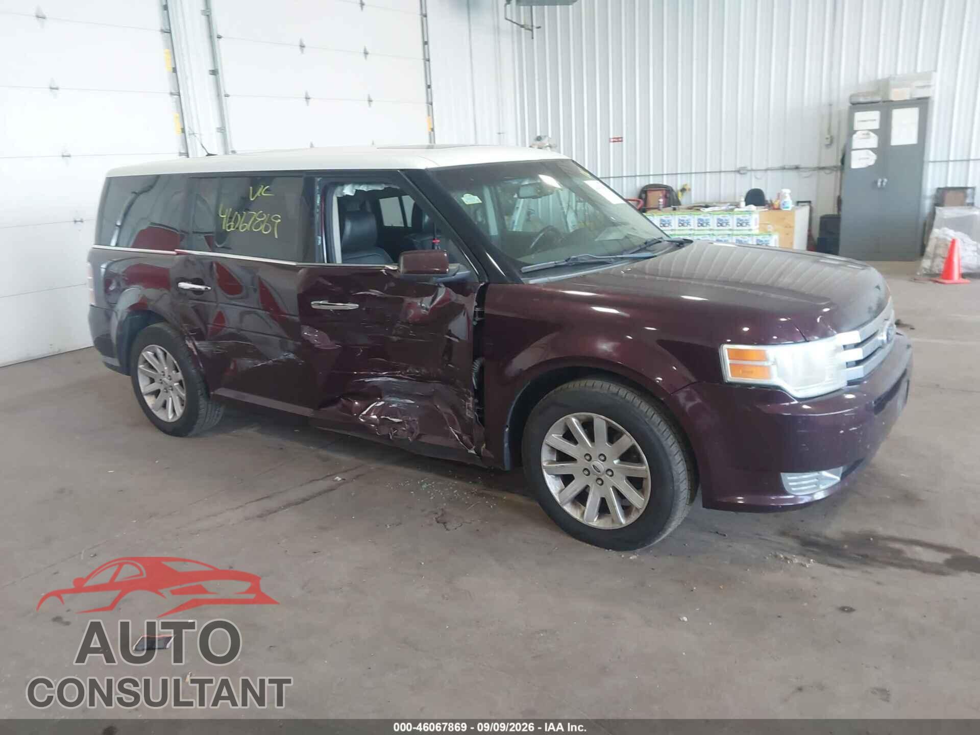 FORD FLEX 2011 - 2FMGK5CC1BBD10909