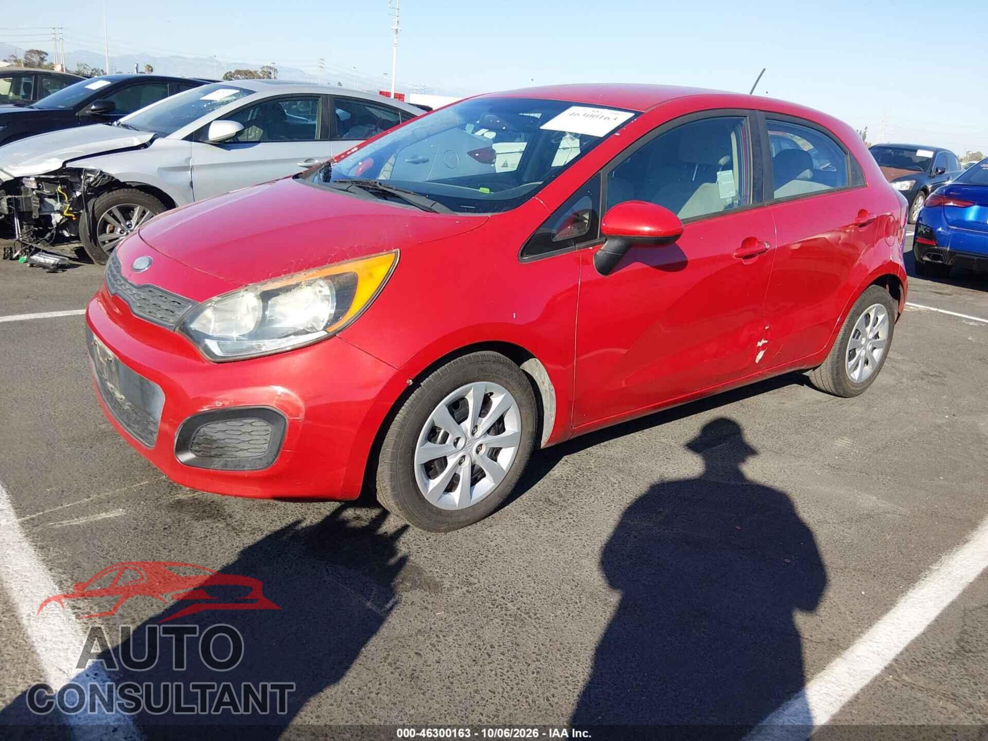 KIA RIO 2014 - KNADM5A33E6373370