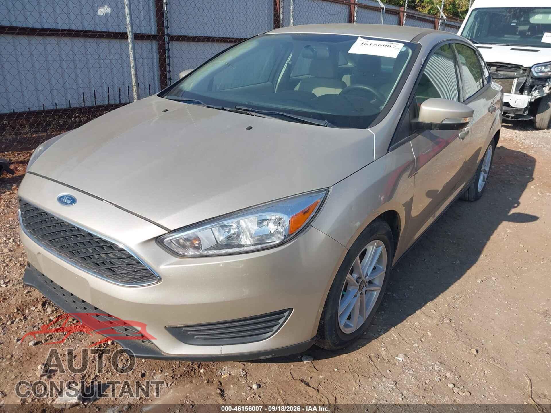 FORD FOCUS 2017 - 1FADP3F2XHL342269