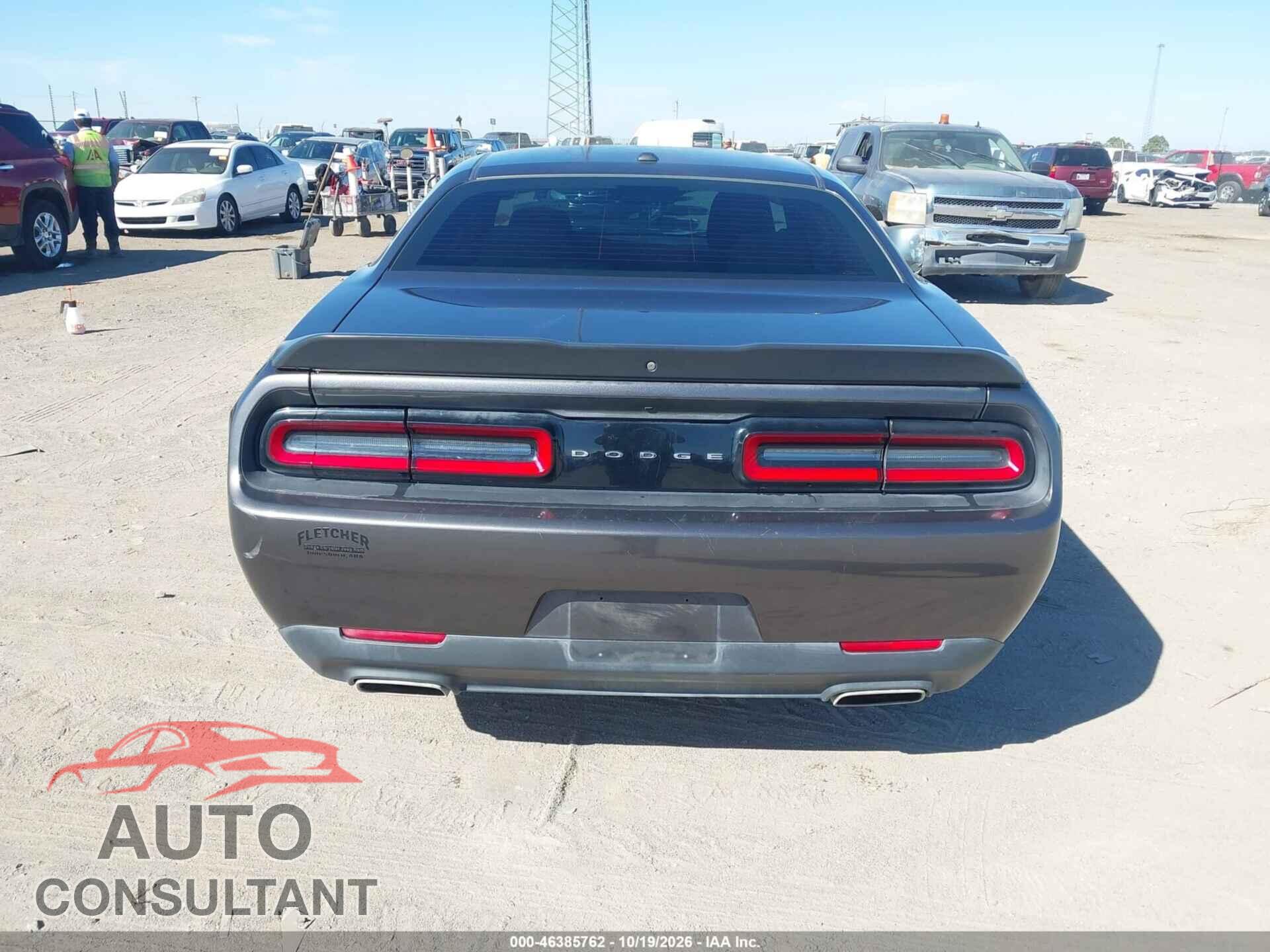 DODGE CHALLENGER 2019 - 2C3CDZAG2KH716919