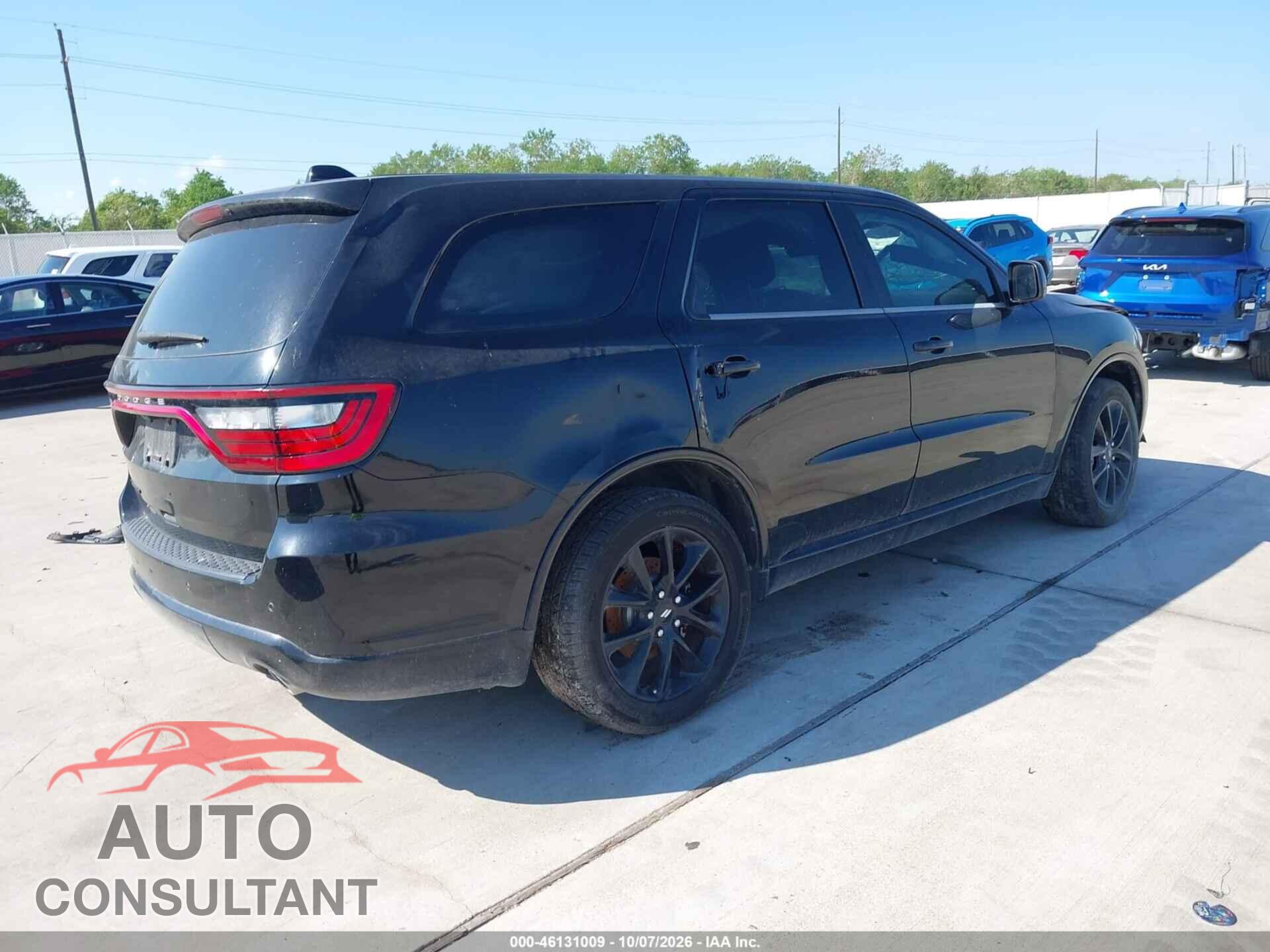 DODGE DURANGO 2019 - 1C4RDHAGXKC847549