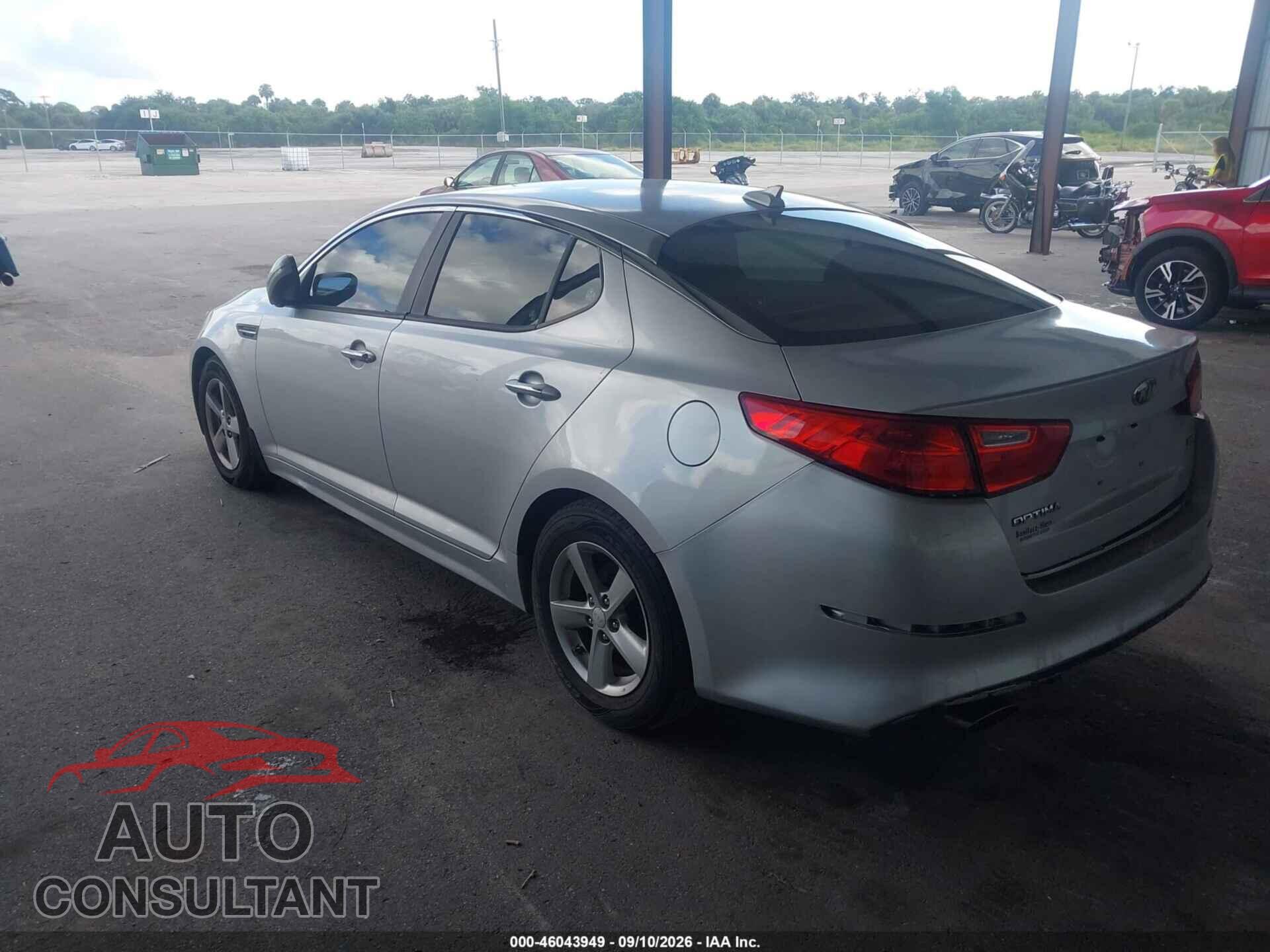 KIA OPTIMA 2014 - 5XXGM4A76EG289803