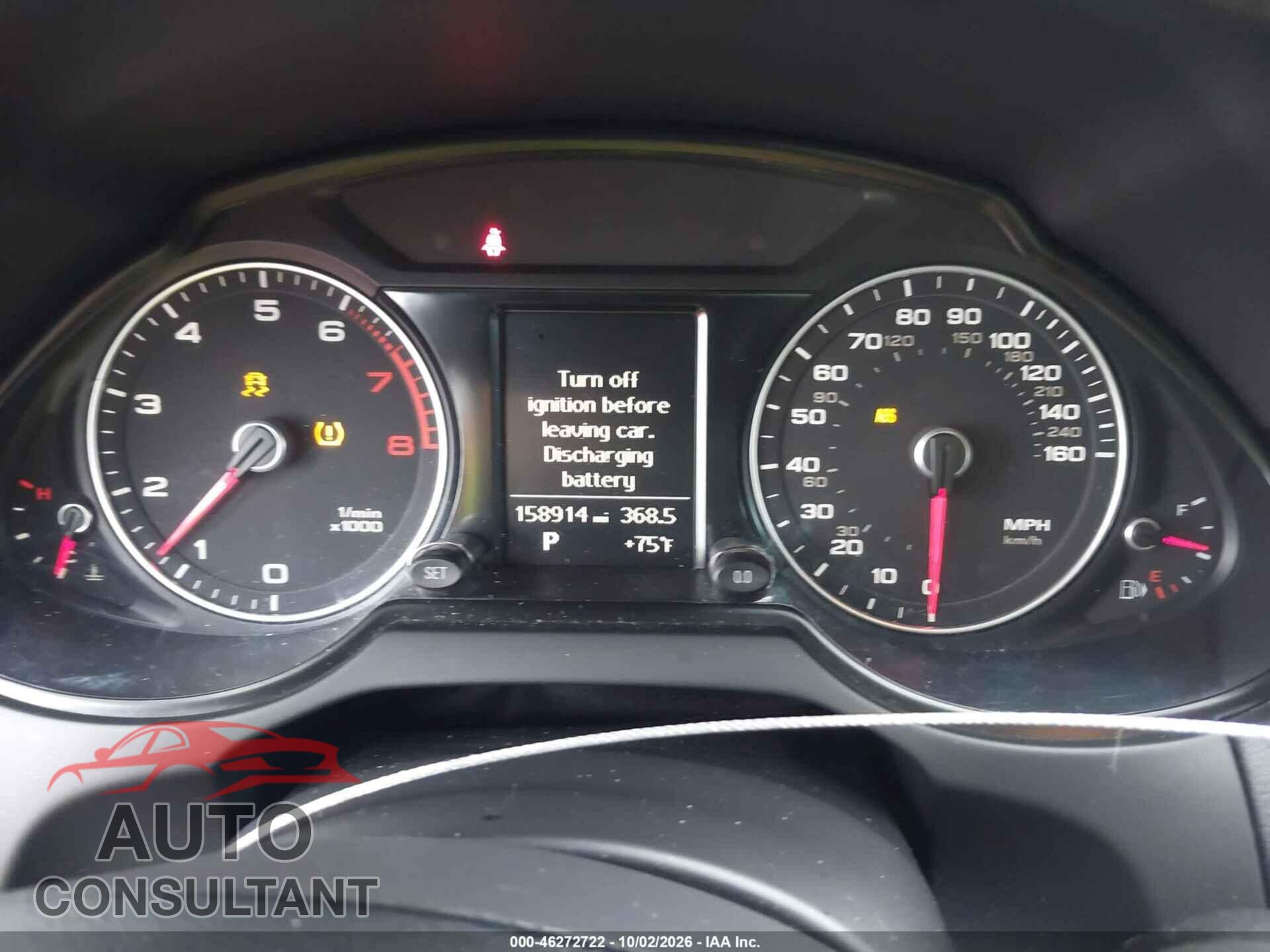 AUDI Q5 2013 - WA1LFAFP5DA043958