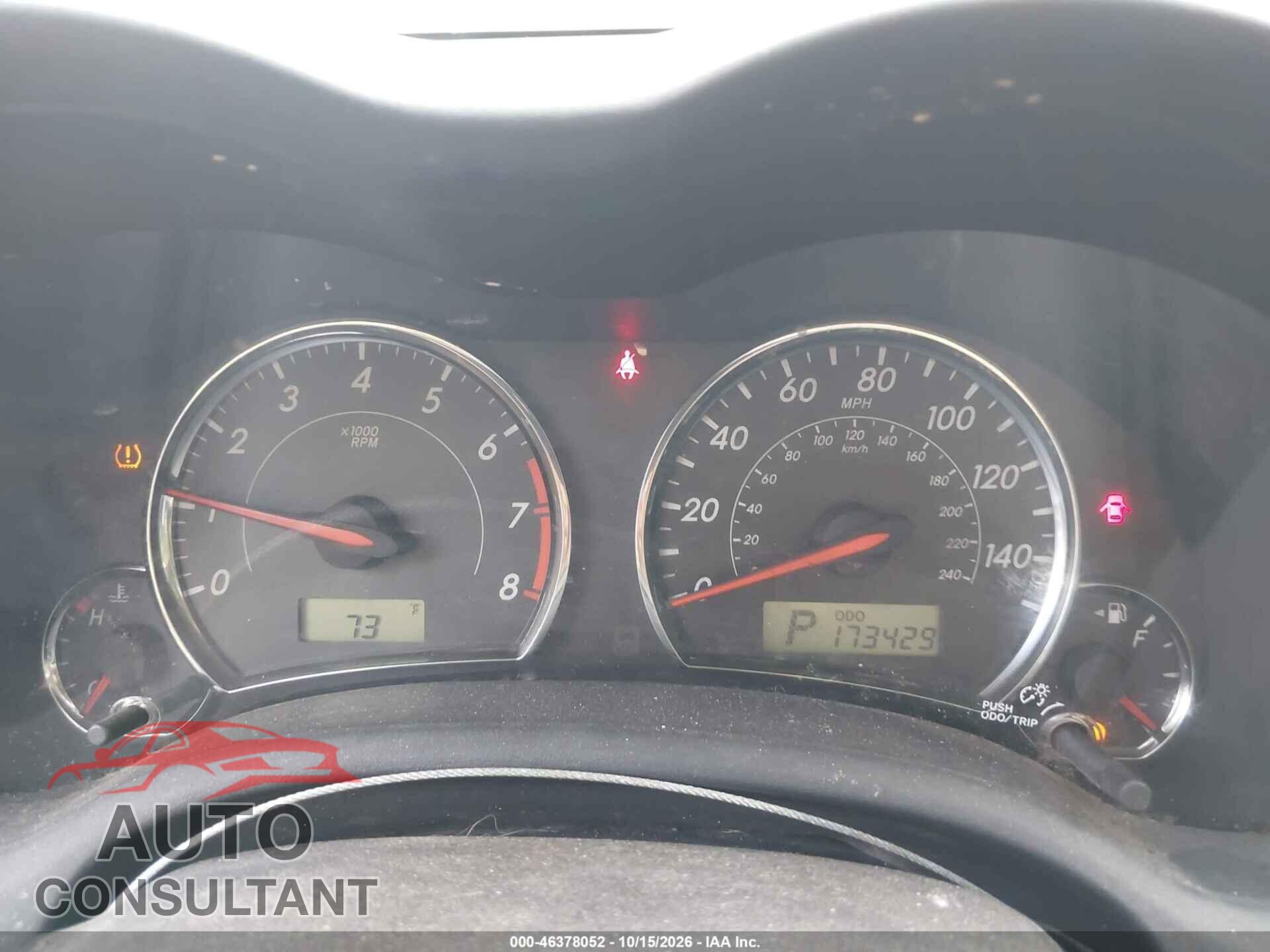 TOYOTA COROLLA 2012 - 5YFBU4EE8CP019432