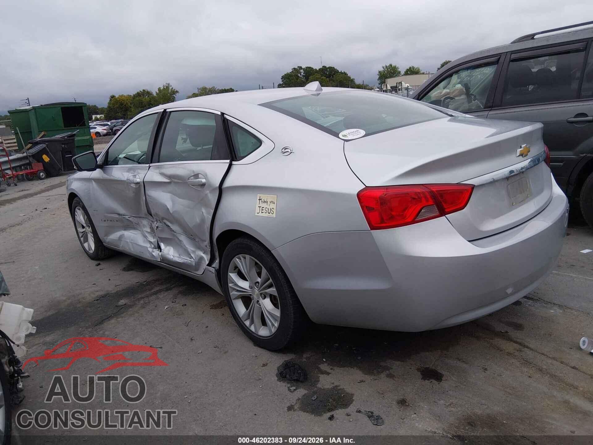 CHEVROLET IMPALA 2014 - 2G1125S32E9225528