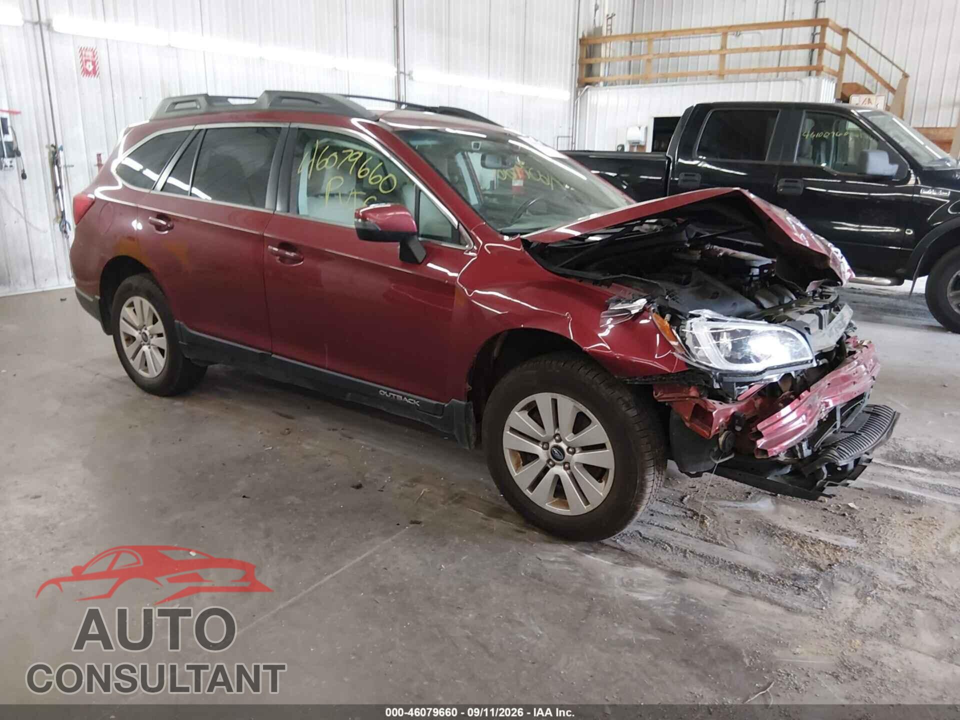 SUBARU OUTBACK 2016 - 4S4BSBFC8G3243219