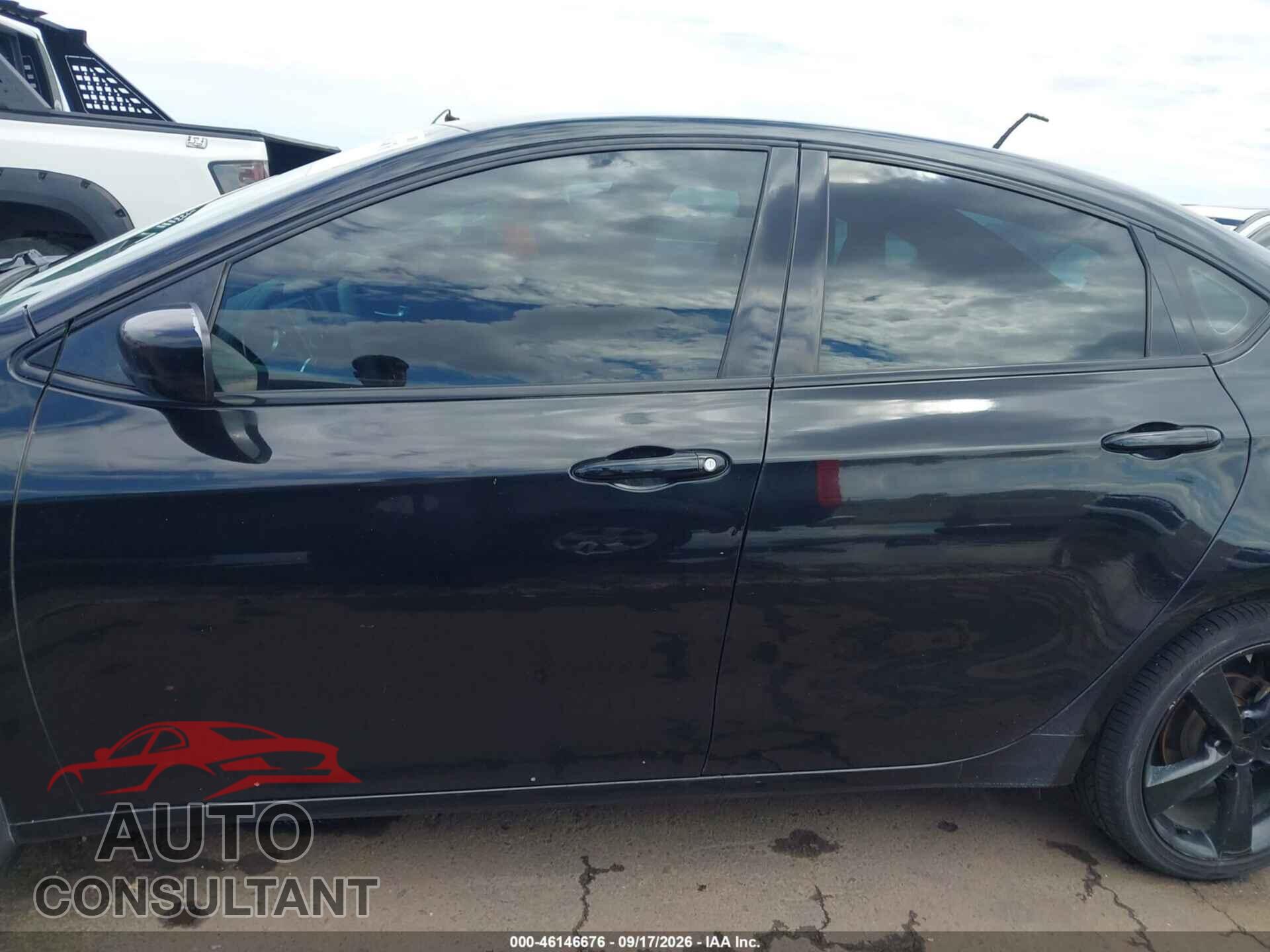 DODGE DART 2015 - 1C3CDFBB1FD200443