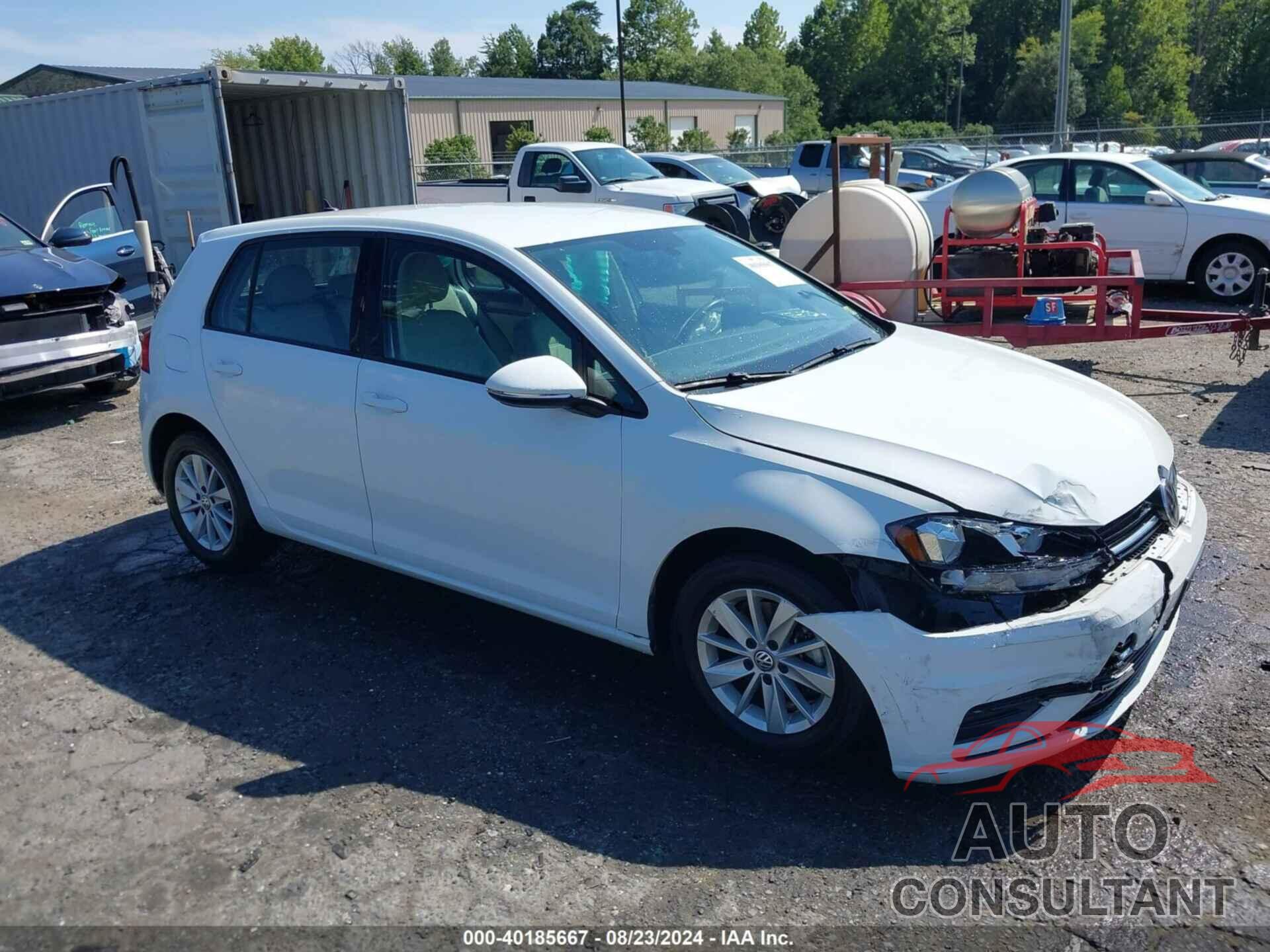 VOLKSWAGEN GOLF 2019 - 3VWW57AU6KM031675