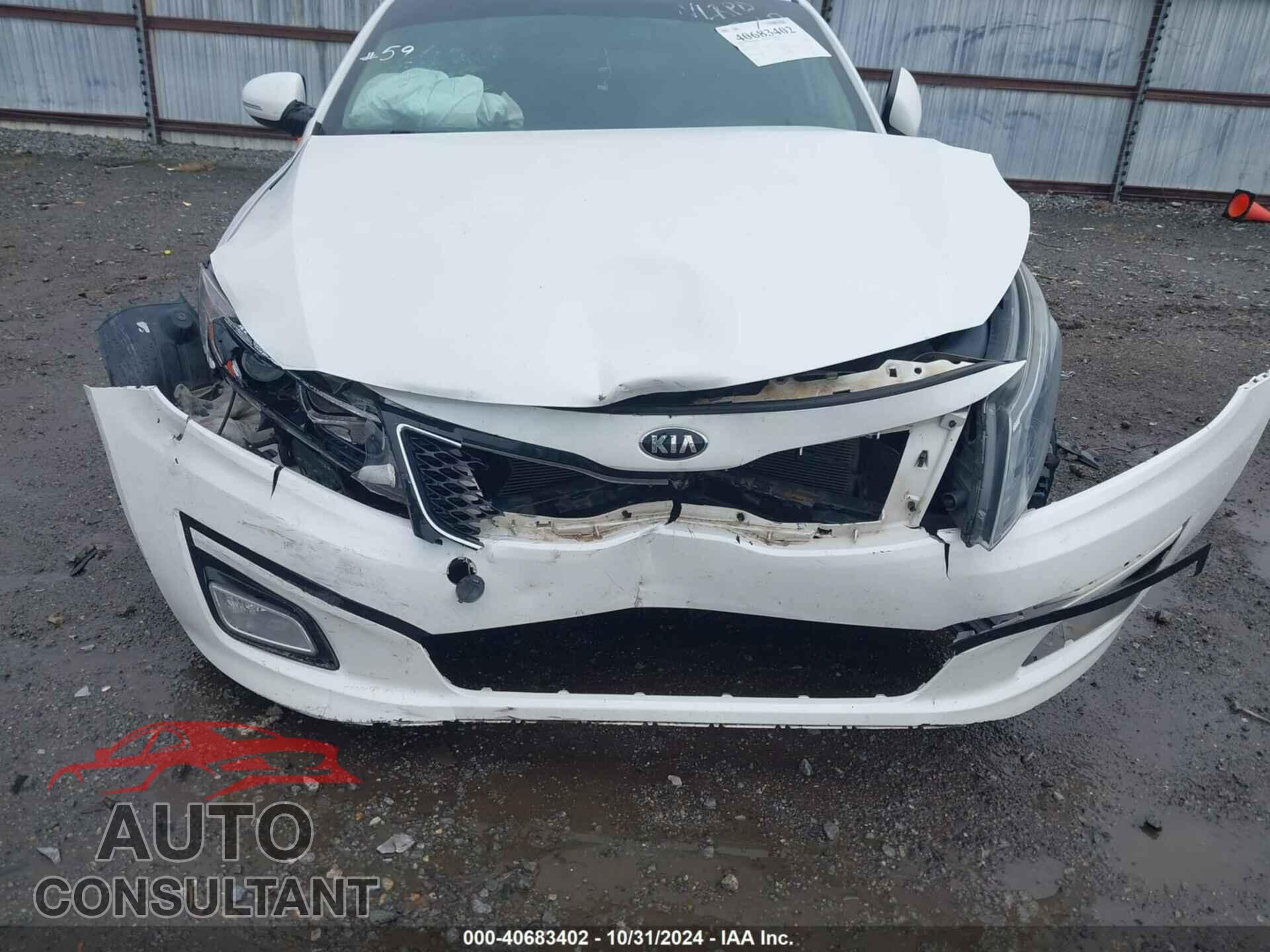 KIA OPTIMA 2015 - KNAGM4A75F5594115