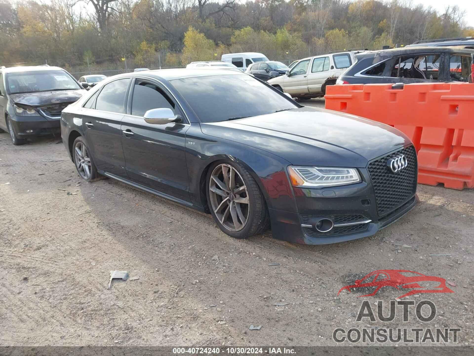 AUDI S8 2017 - WUAJ5AFD5HN900299