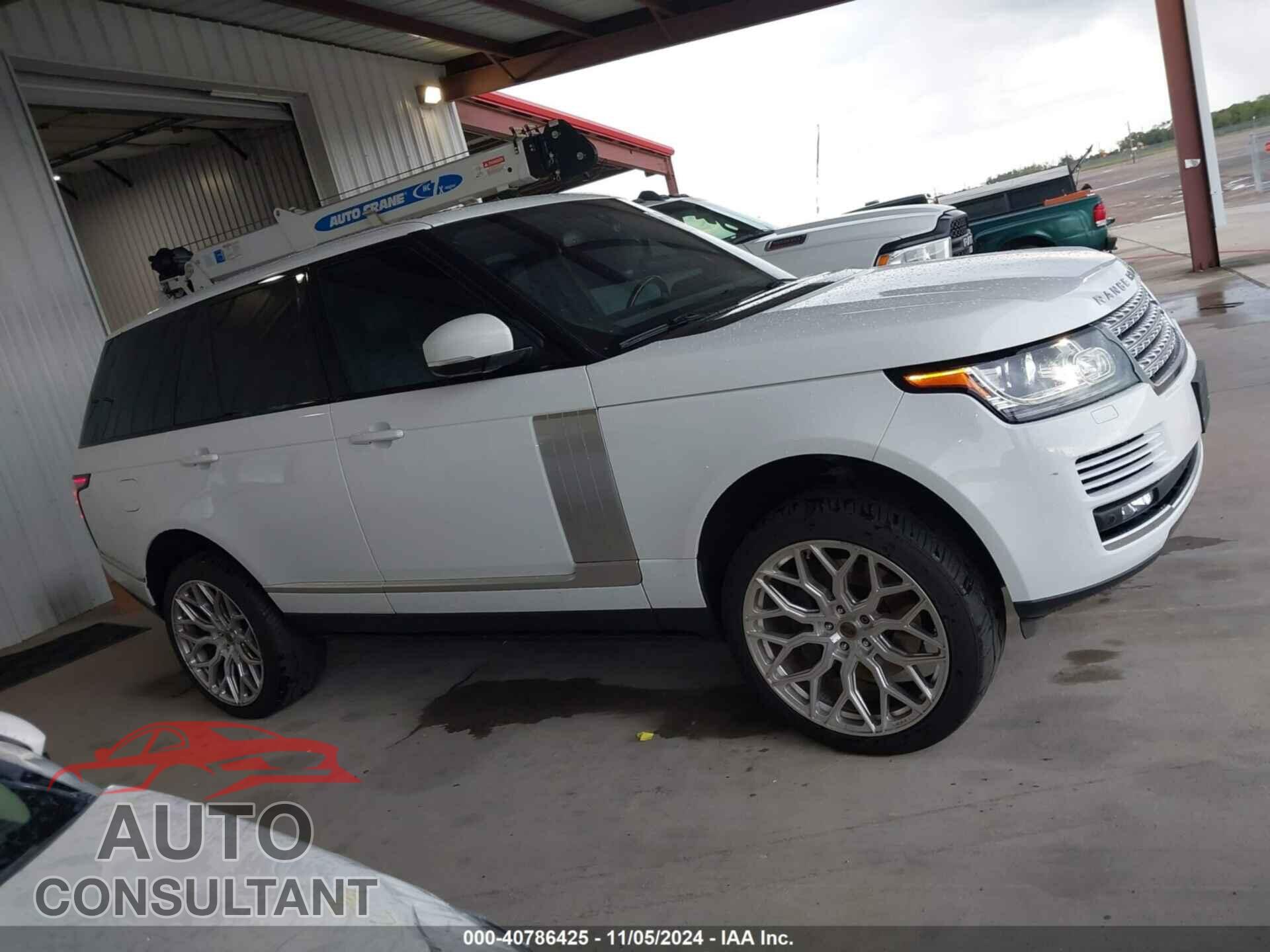 LAND ROVER RANGE ROVER 2016 - SALGS2PFXGA320308