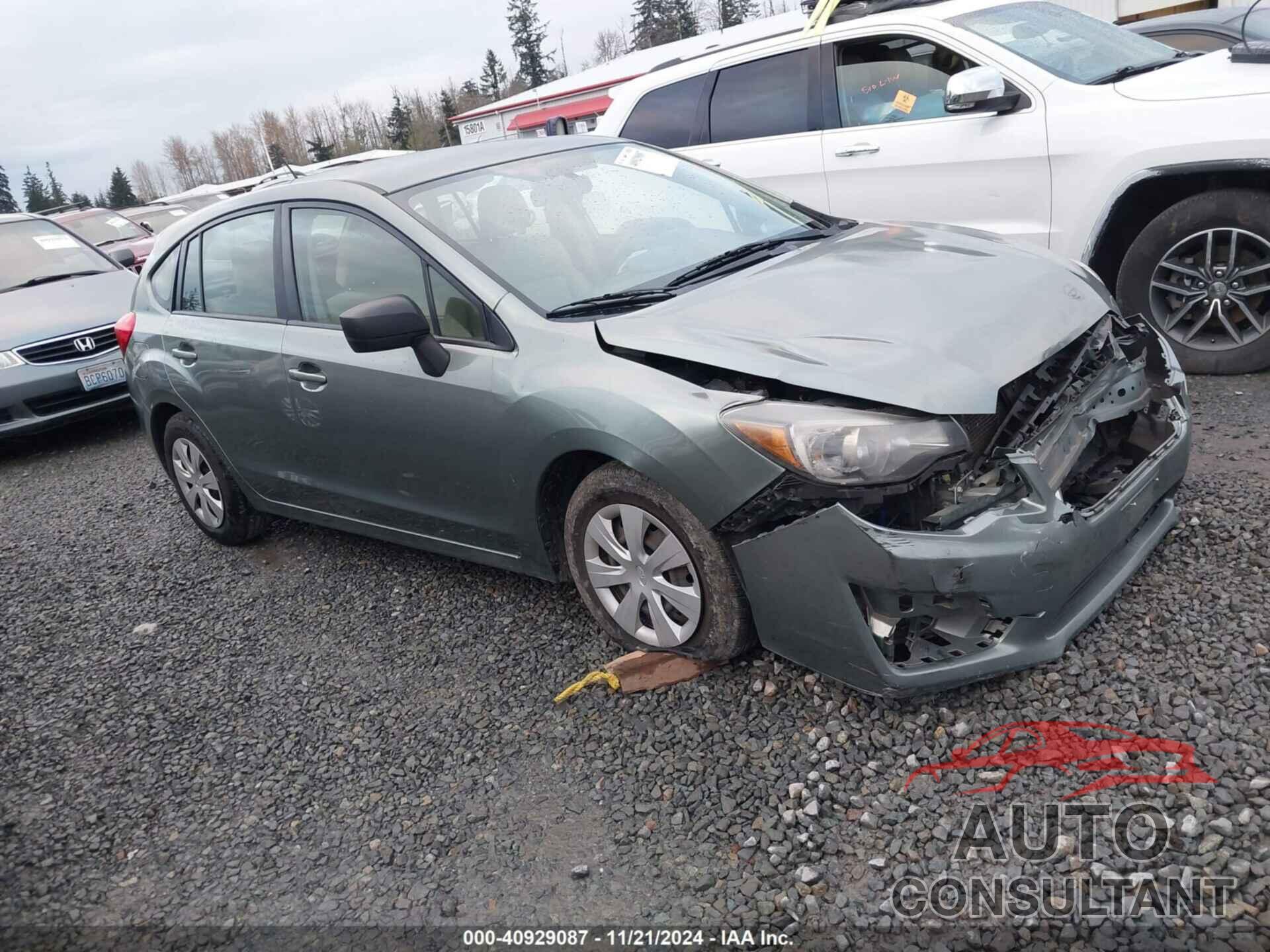 SUBARU IMPREZA 2016 - JF1GPAA63GH264205
