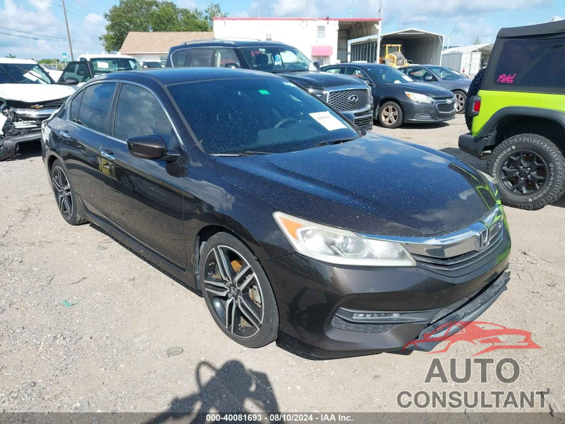 HONDA ACCORD 2017 - 1HGCR2F51HA200393