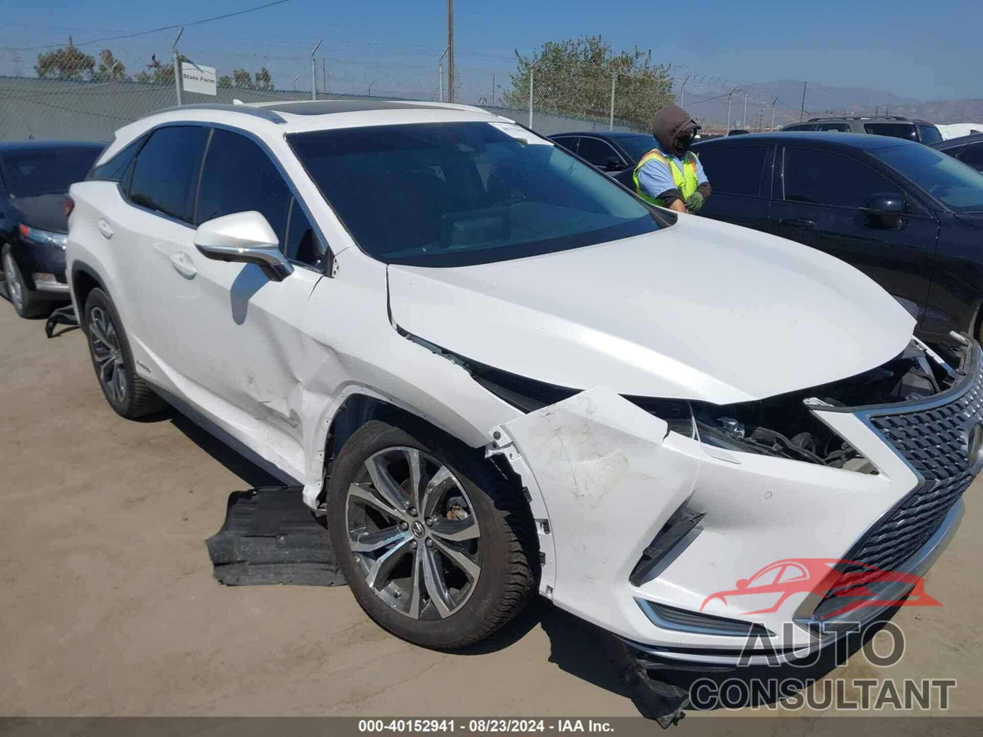 LEXUS RX 450H 2022 - 2T2HGMDA7NC088644