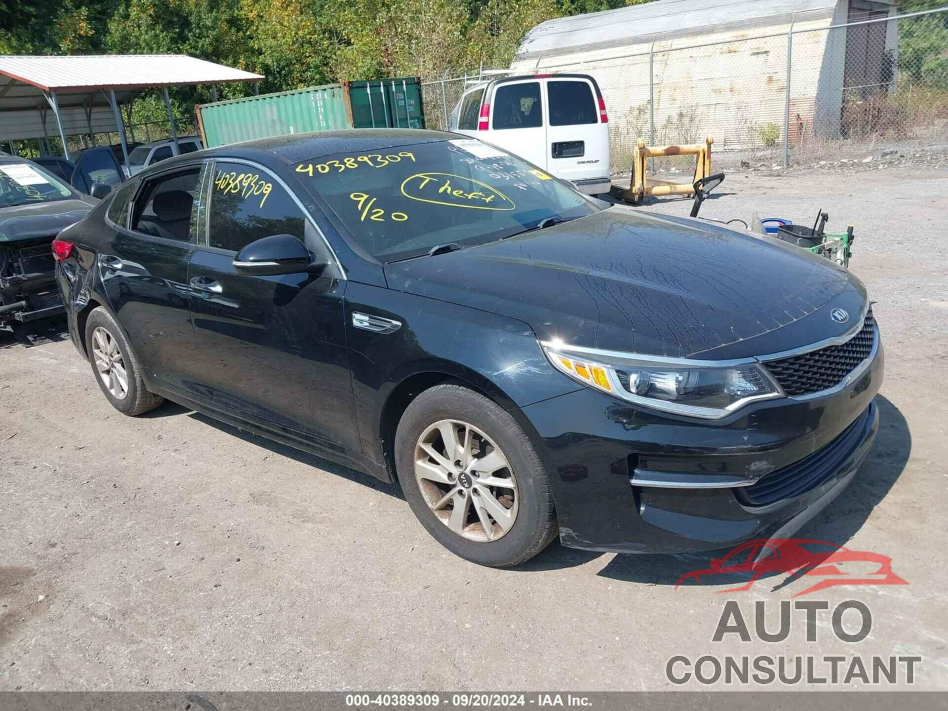 KIA OPTIMA 2016 - 5XXGT4L33GG031559