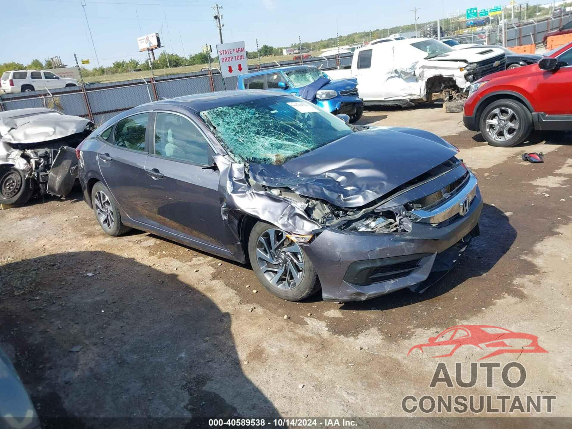 HONDA CIVIC 2017 - 19XFC2F79HE067989