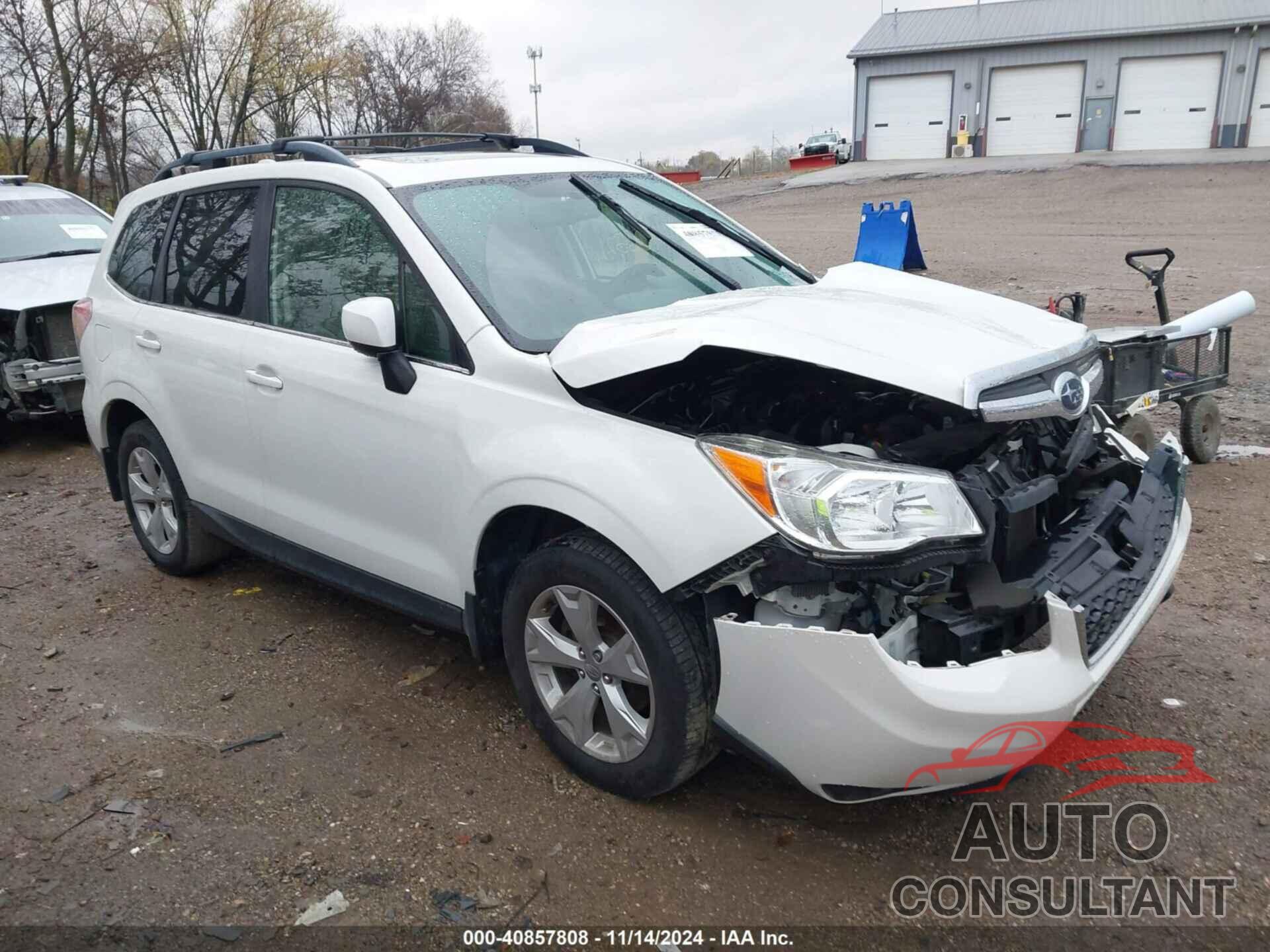 SUBARU FORESTER 2016 - JF2SJAHC7GH439509