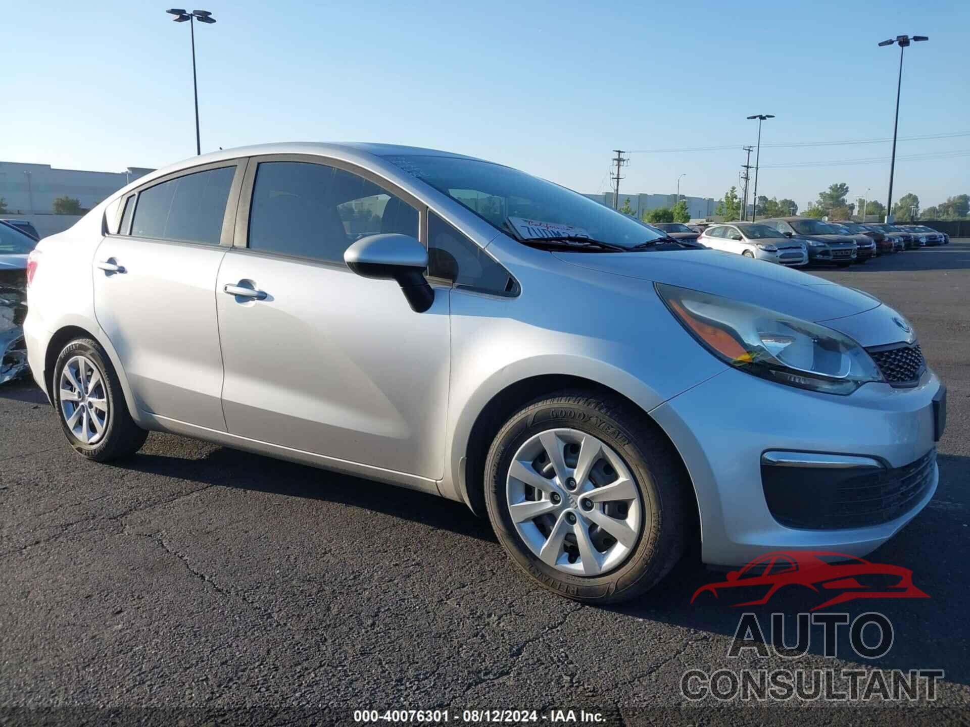 KIA RIO 2016 - KNADM4A39G6678014