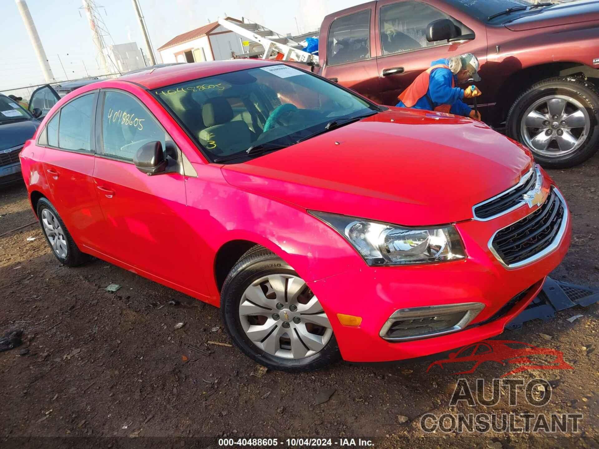 CHEVROLET CRUZE LIMITED 2016 - 1G1PC5SH1G7201180