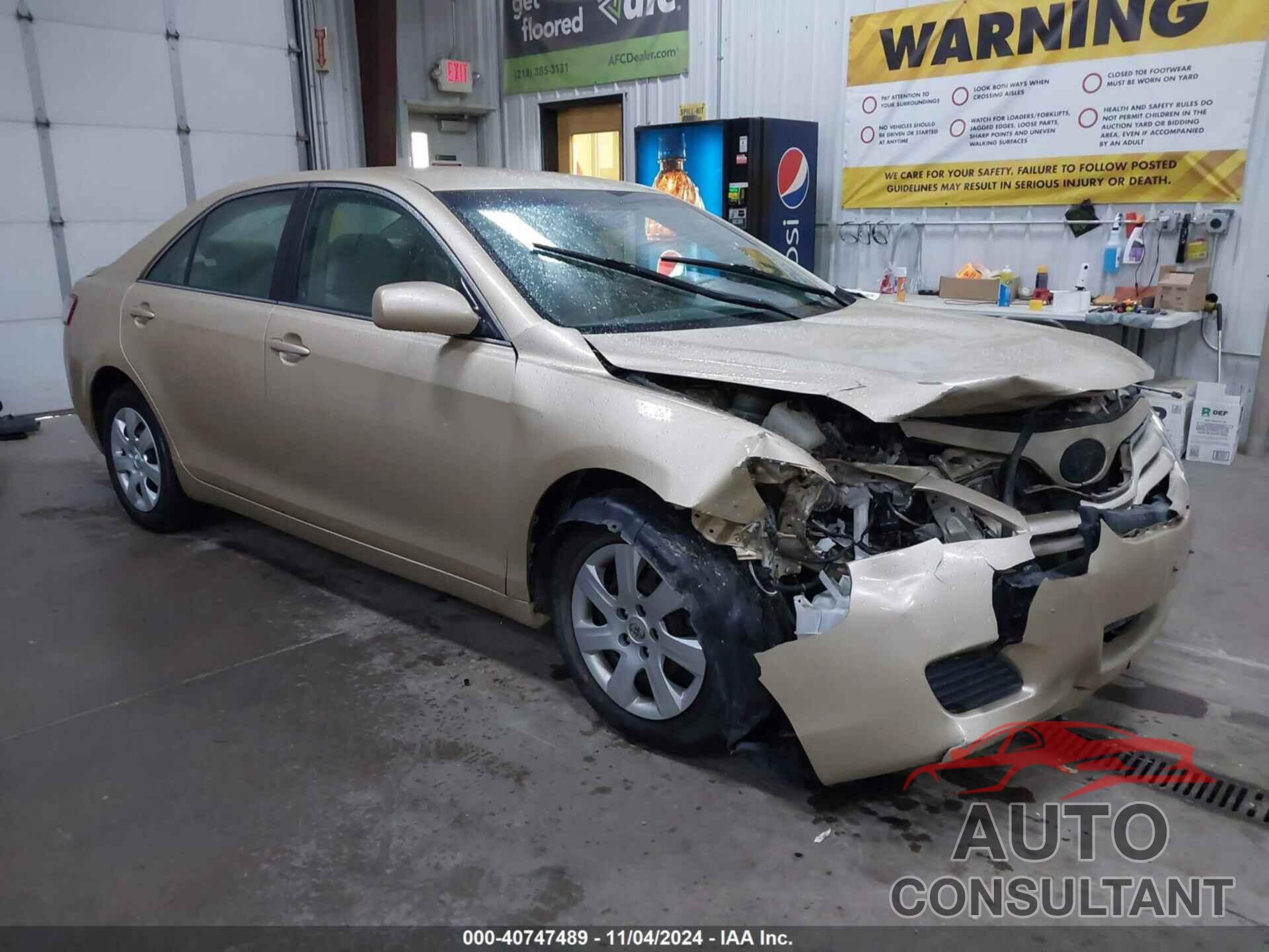 TOYOTA CAMRY 2010 - 4T4BF3EK4AR031220