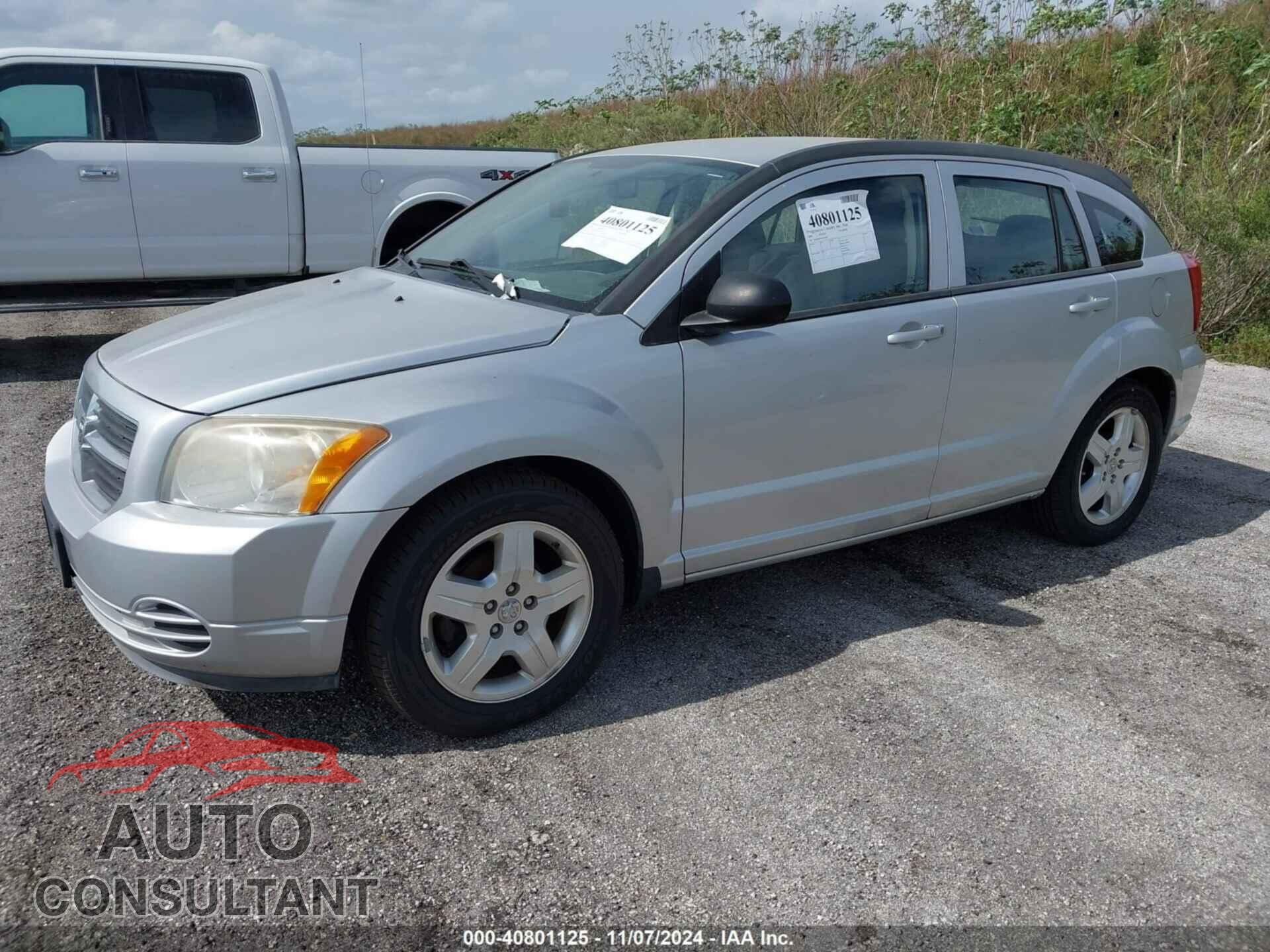 DODGE CALIBER 2009 - 1B3HB48A39D198467