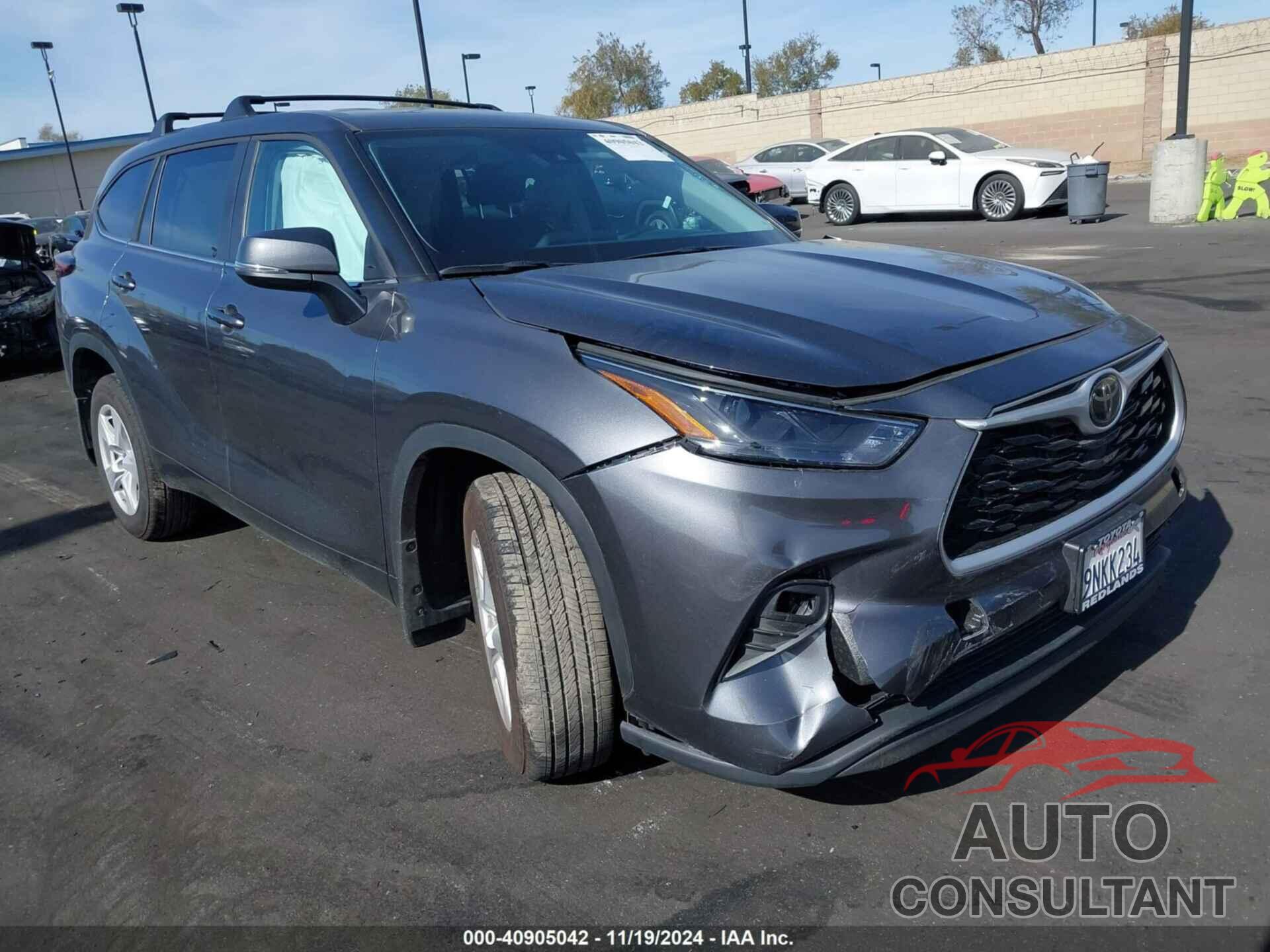 TOYOTA HIGHLANDER 2024 - 5TDKDRAH2RS546248