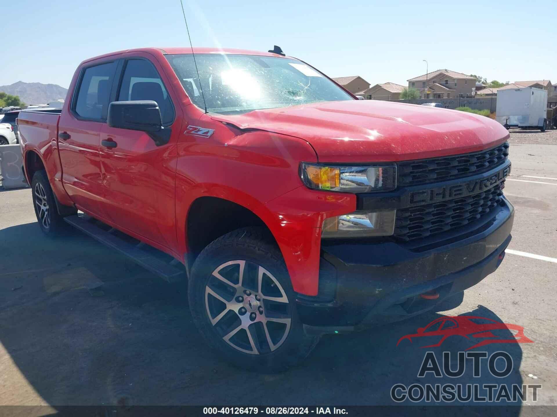 CHEVROLET SILVERADO 1500 2019 - 3GCPYCEFXKG186828