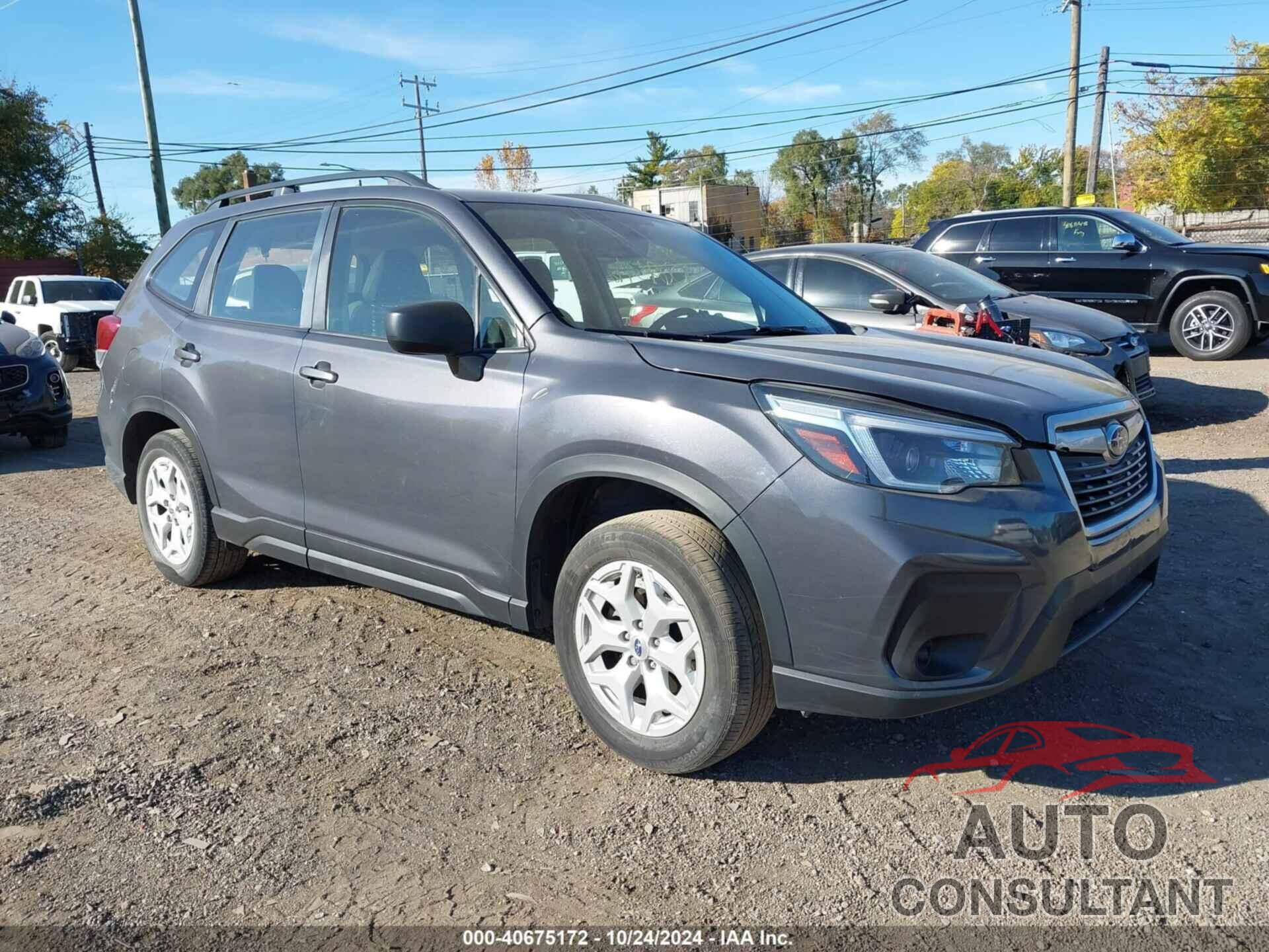 SUBARU FORESTER 2021 - JF2SKADCXMH469537