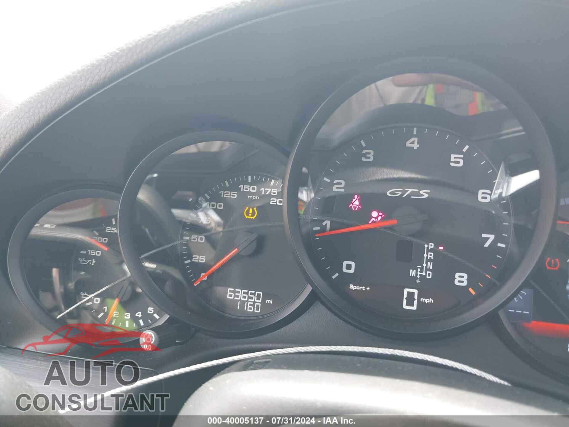 PORSCHE 911 2018 - WP0AB2A96JS122830