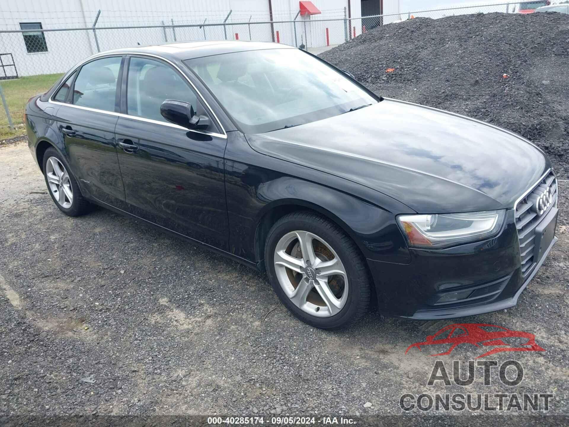 AUDI A4 2013 - WAUAFAFL5DN027615